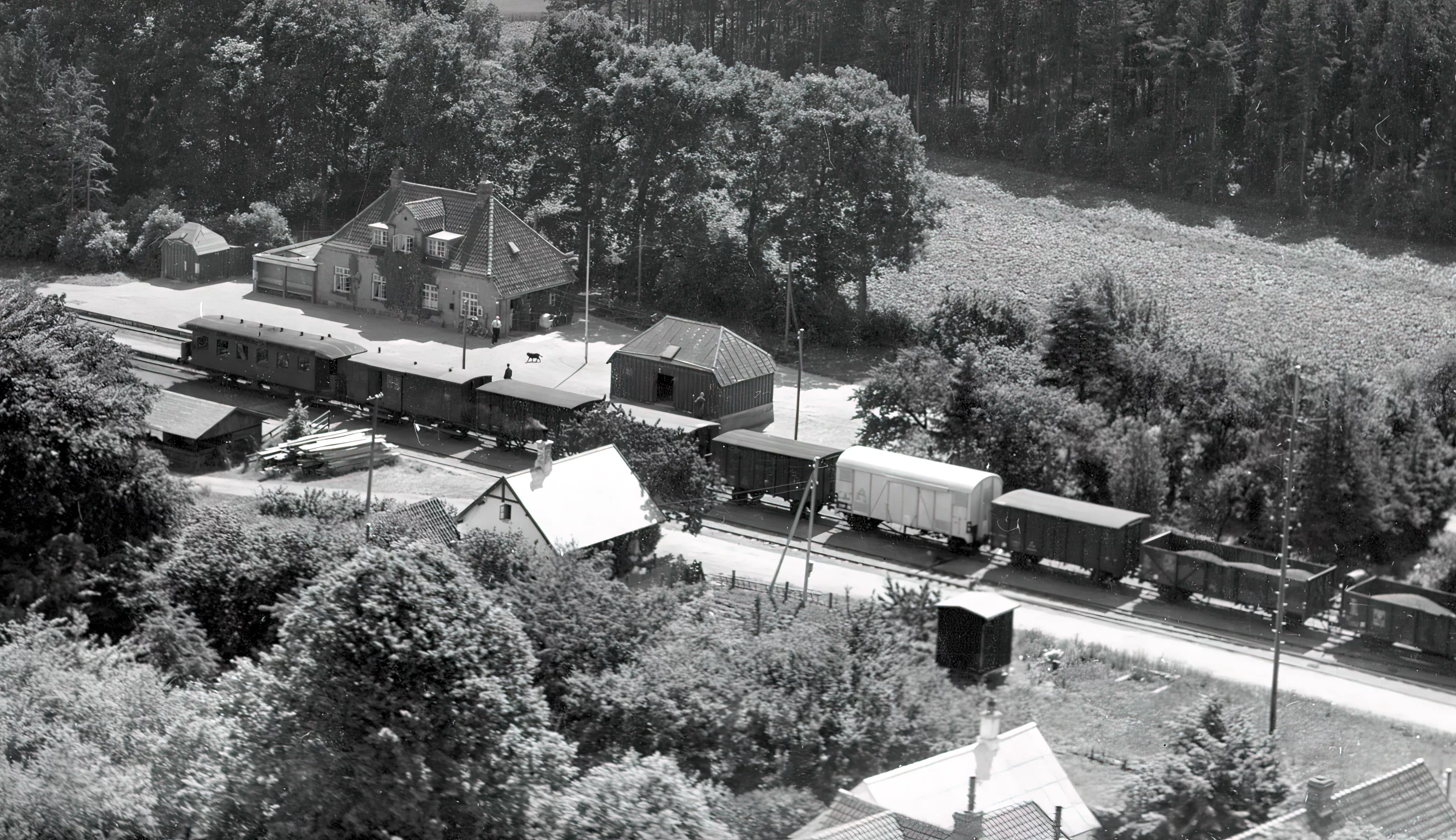 Billede af Katterød Station.