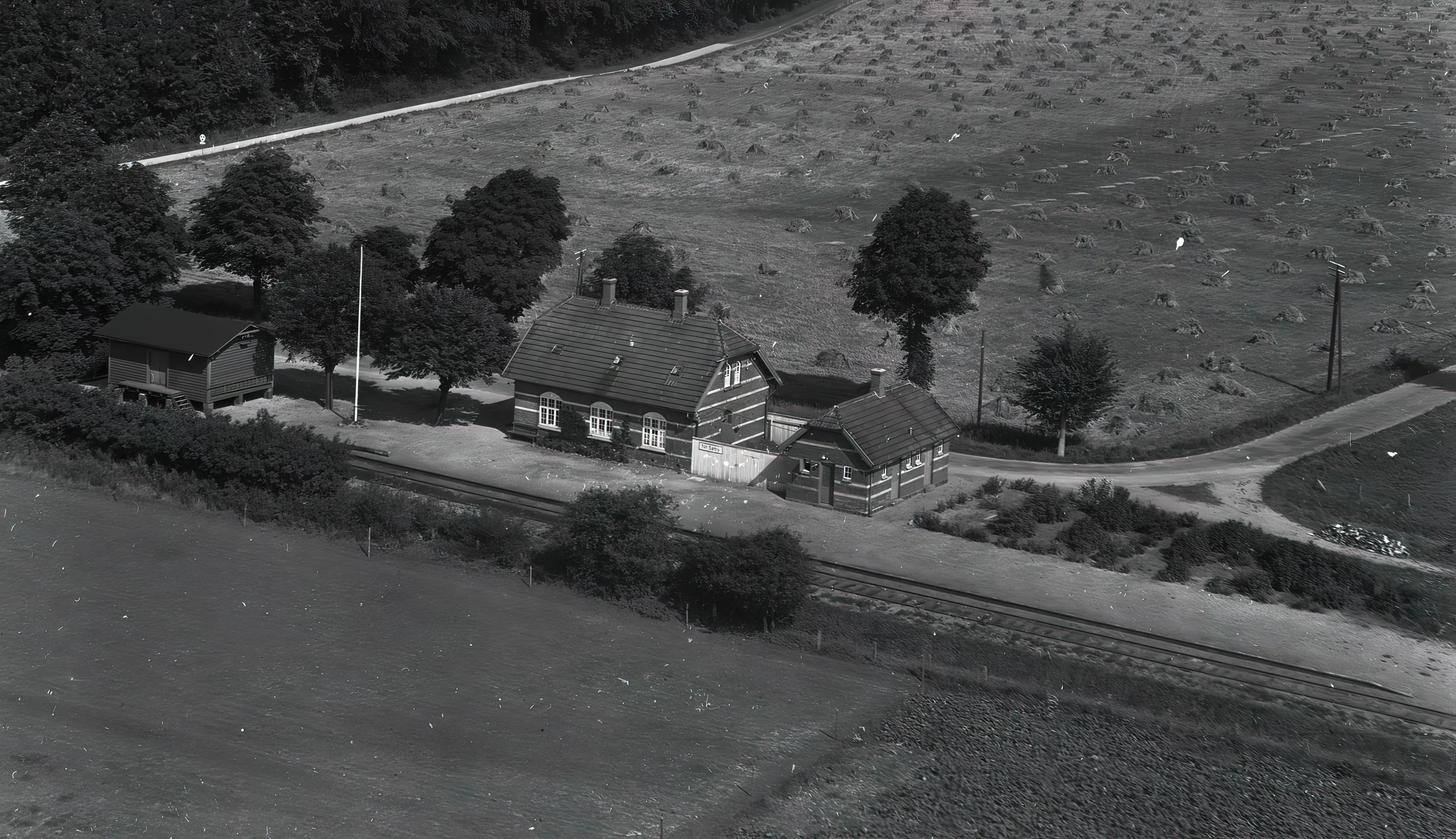 Billede af Nørre Søby Station.