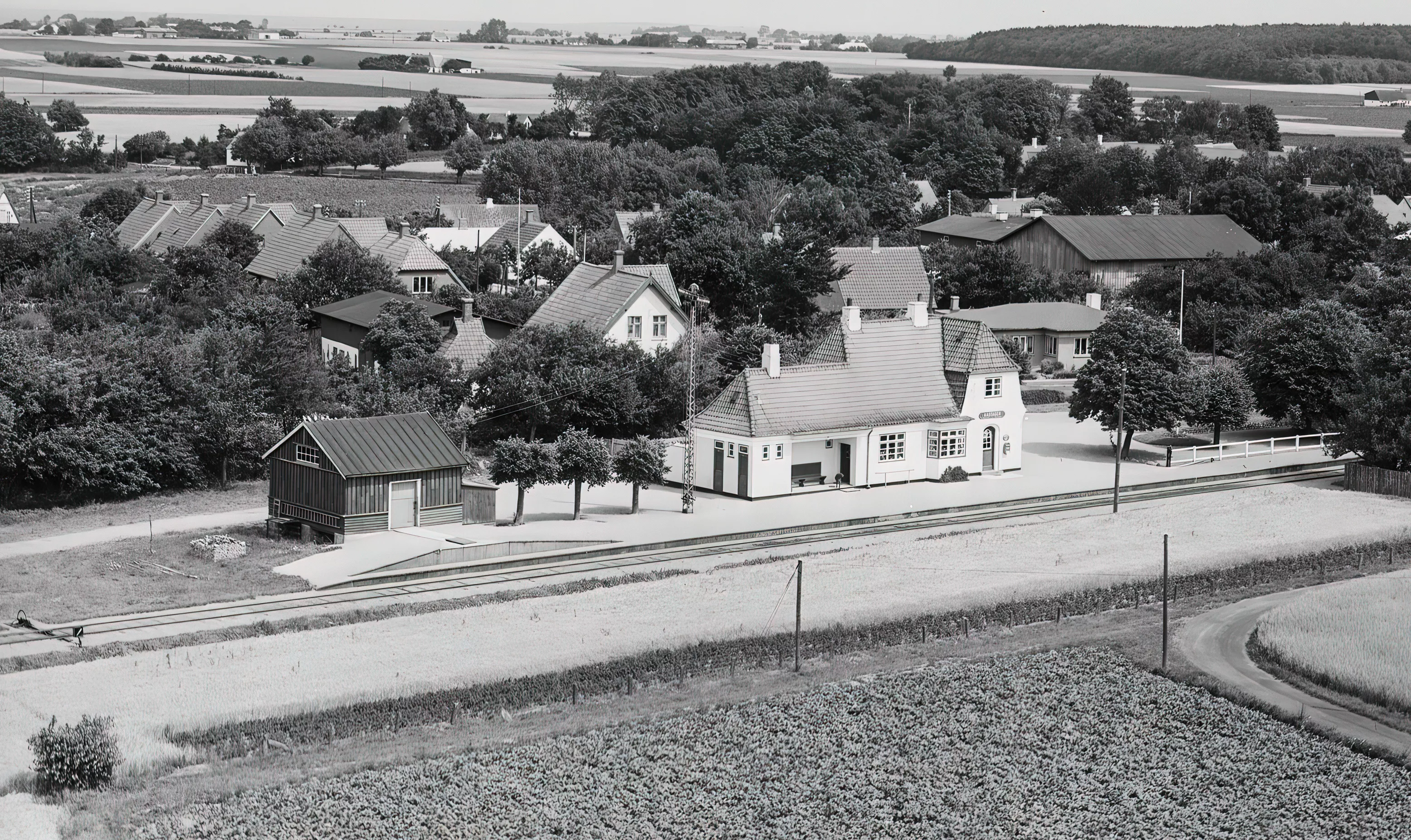 Billede af Kastager Station.