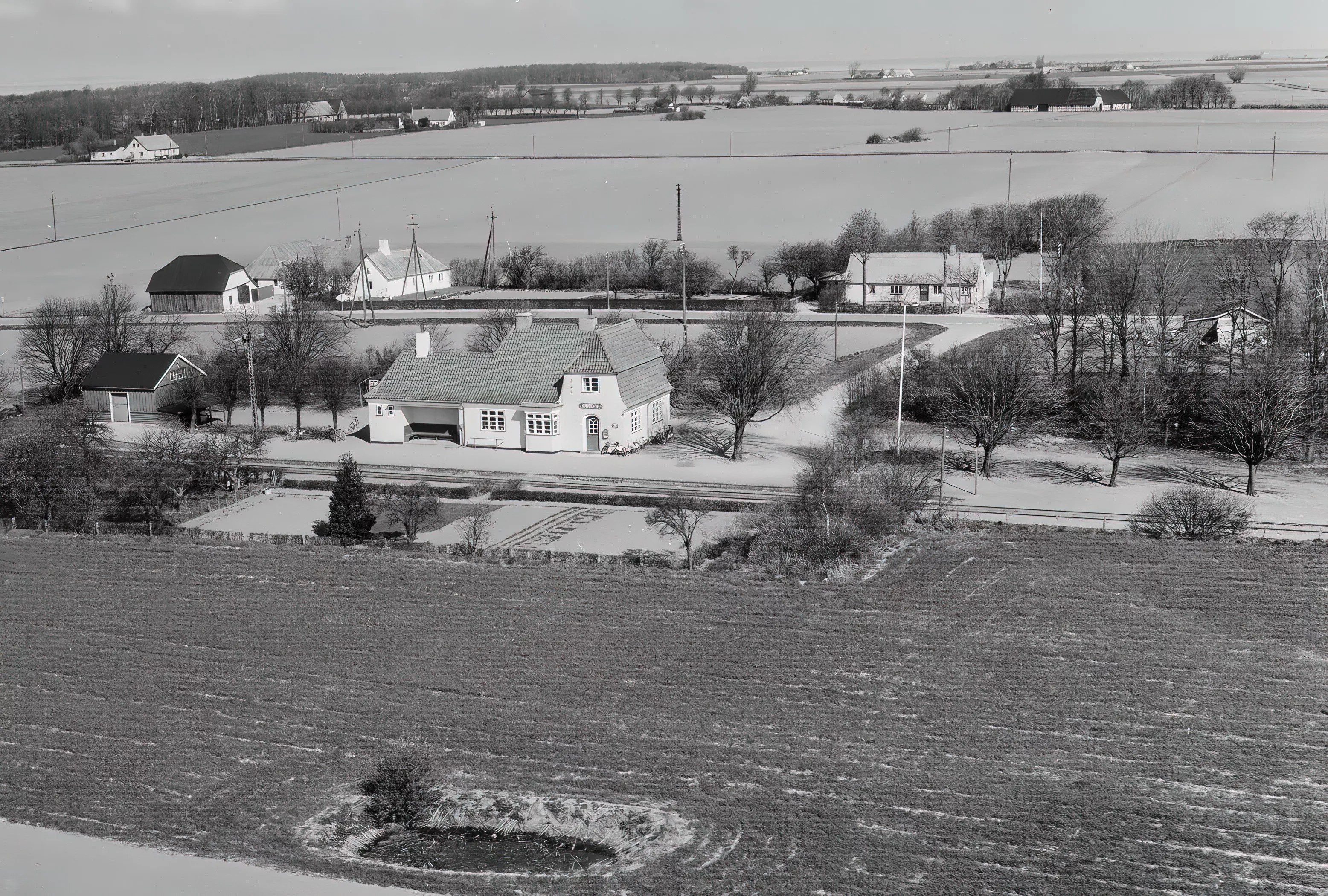 Billede af Onsevig Station.