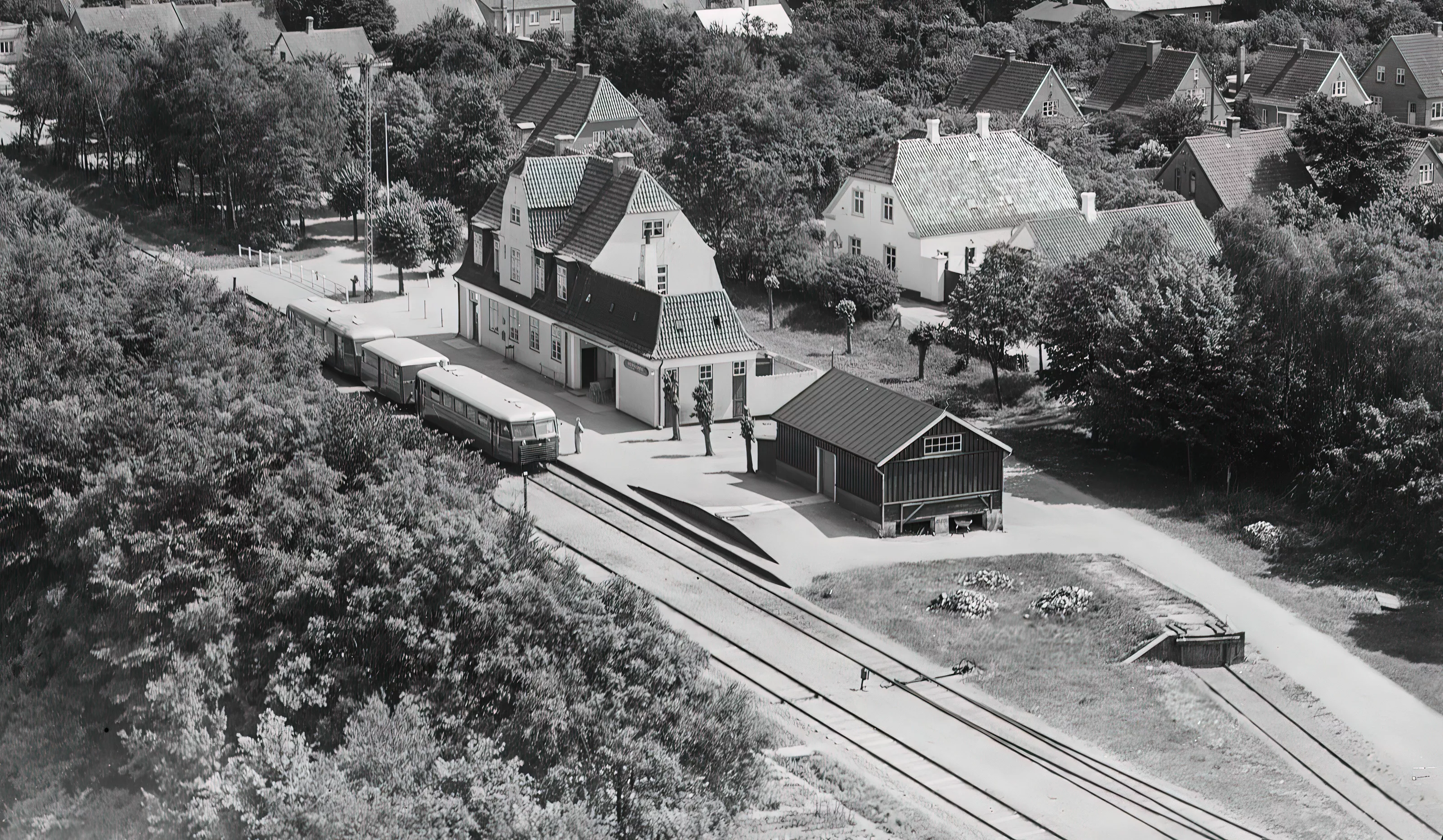 Billede af Horslunde Station. Billede af Horslunde Station.
