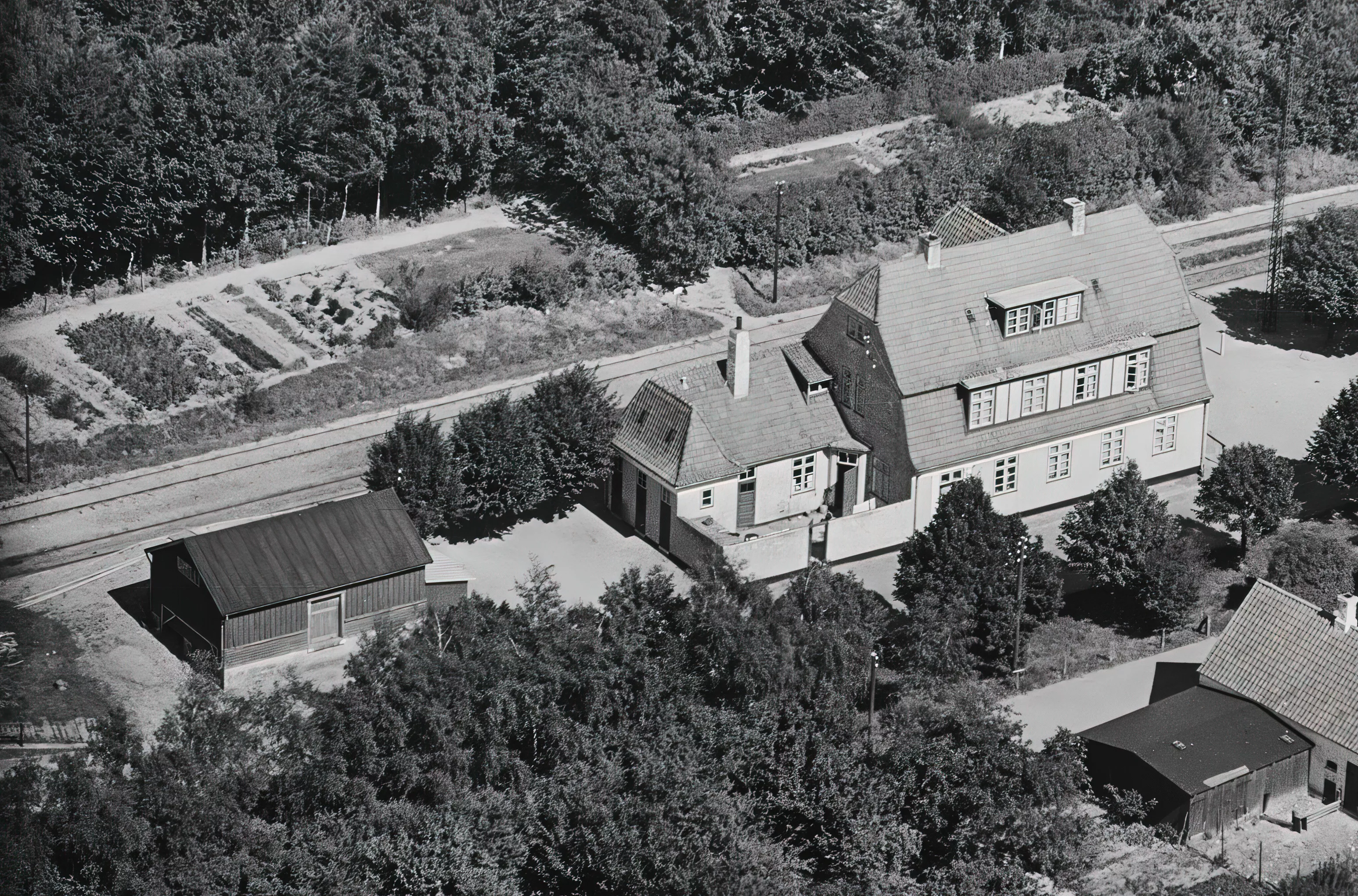 Billede af Horslunde Station. Billede af Horslunde Station.
