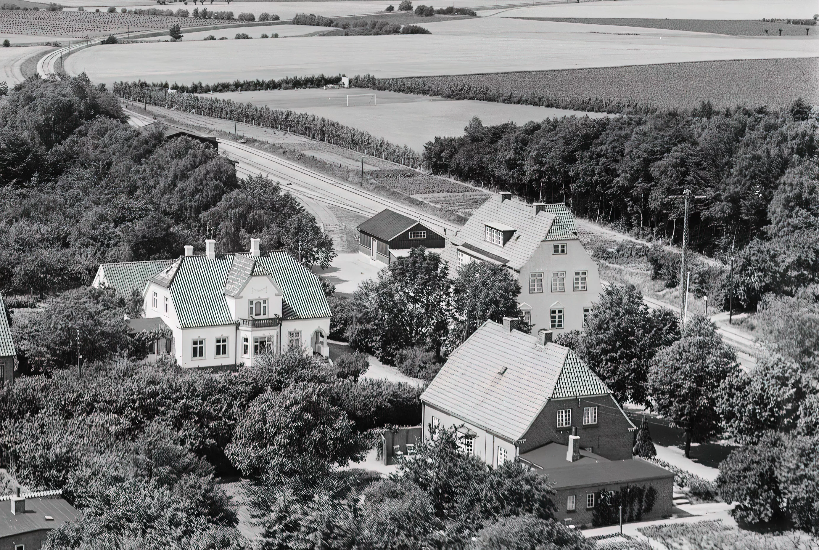 Billede af Horslunde Station. Billede af Horslunde Station.