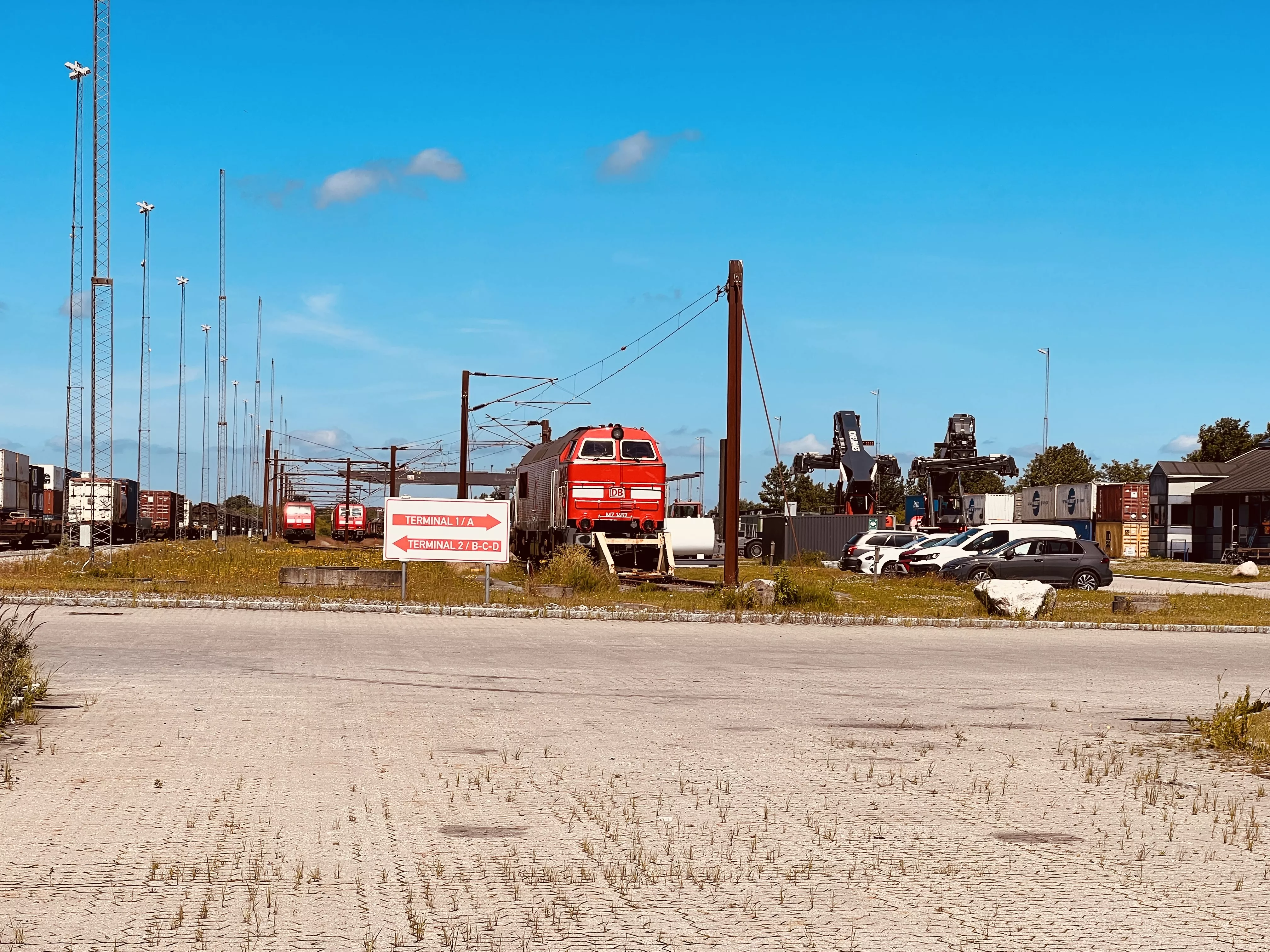 Billede af Høje Taastrup Kombiterminal.