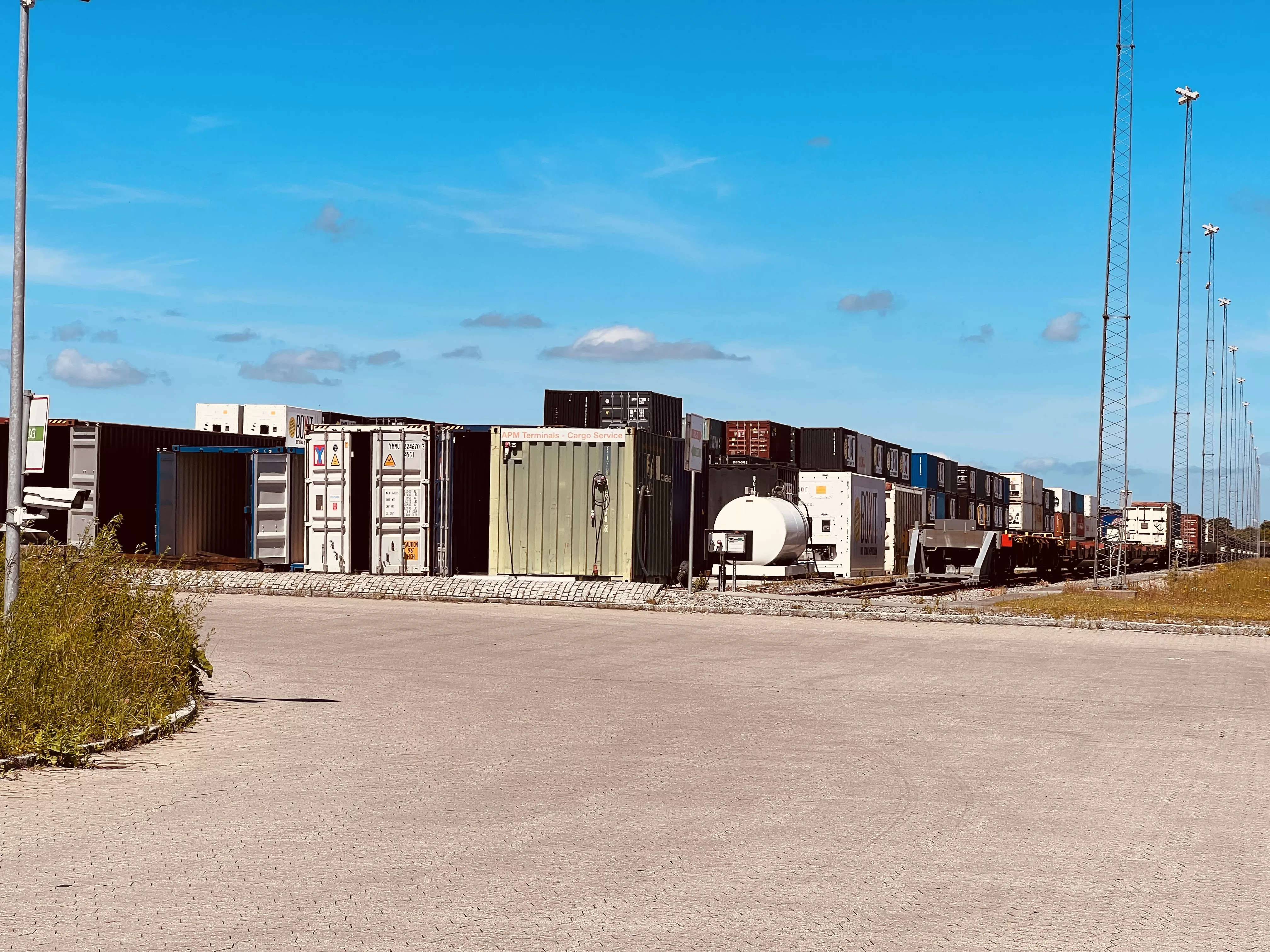 Billede af Høje Taastrup Kombiterminal. Billede af Høje Taastrup Kombiterminal.