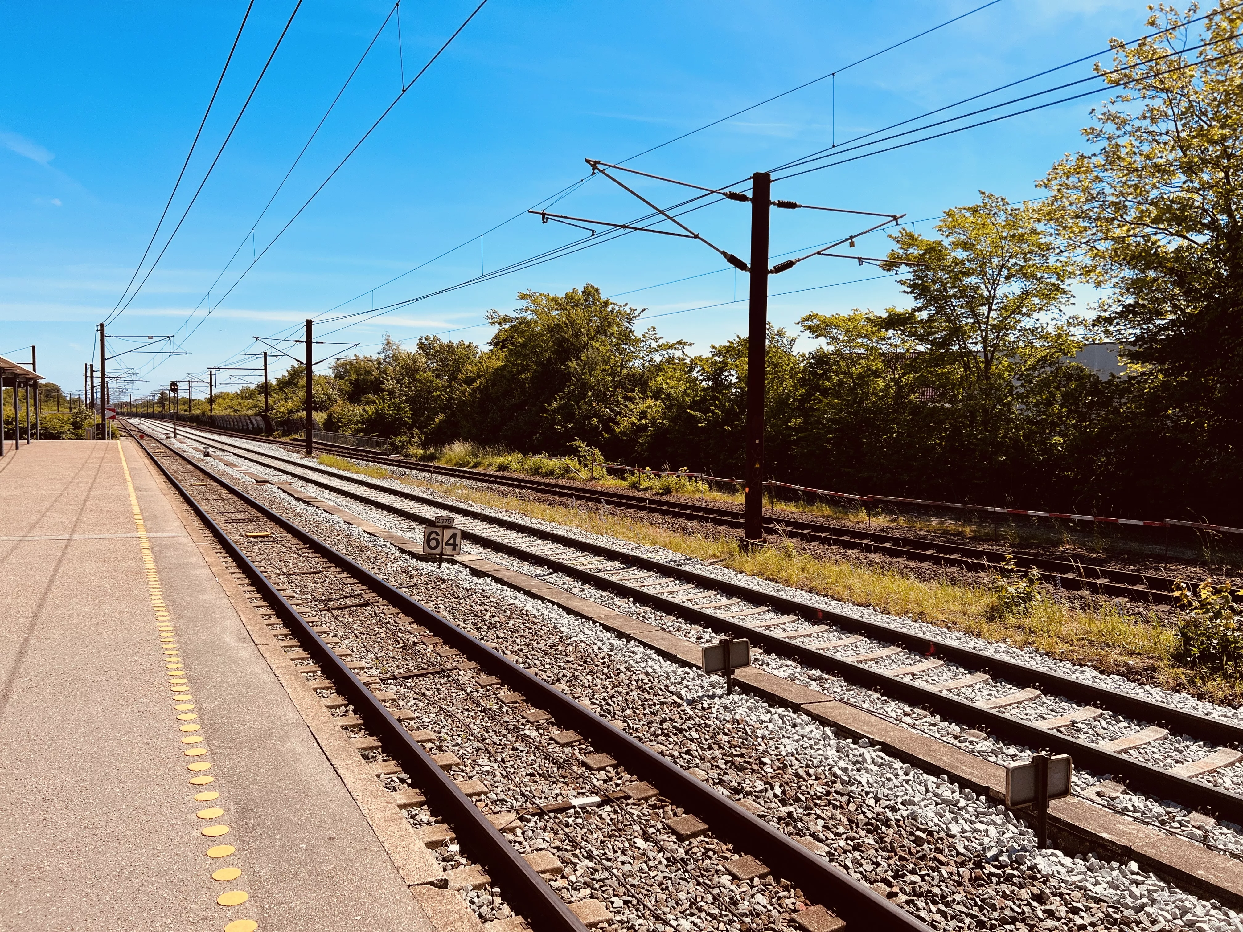 Billede af Taastrup Holdeplads - Holdeplads er nedrevet, men Taastrup Holdeplads har ligget her.