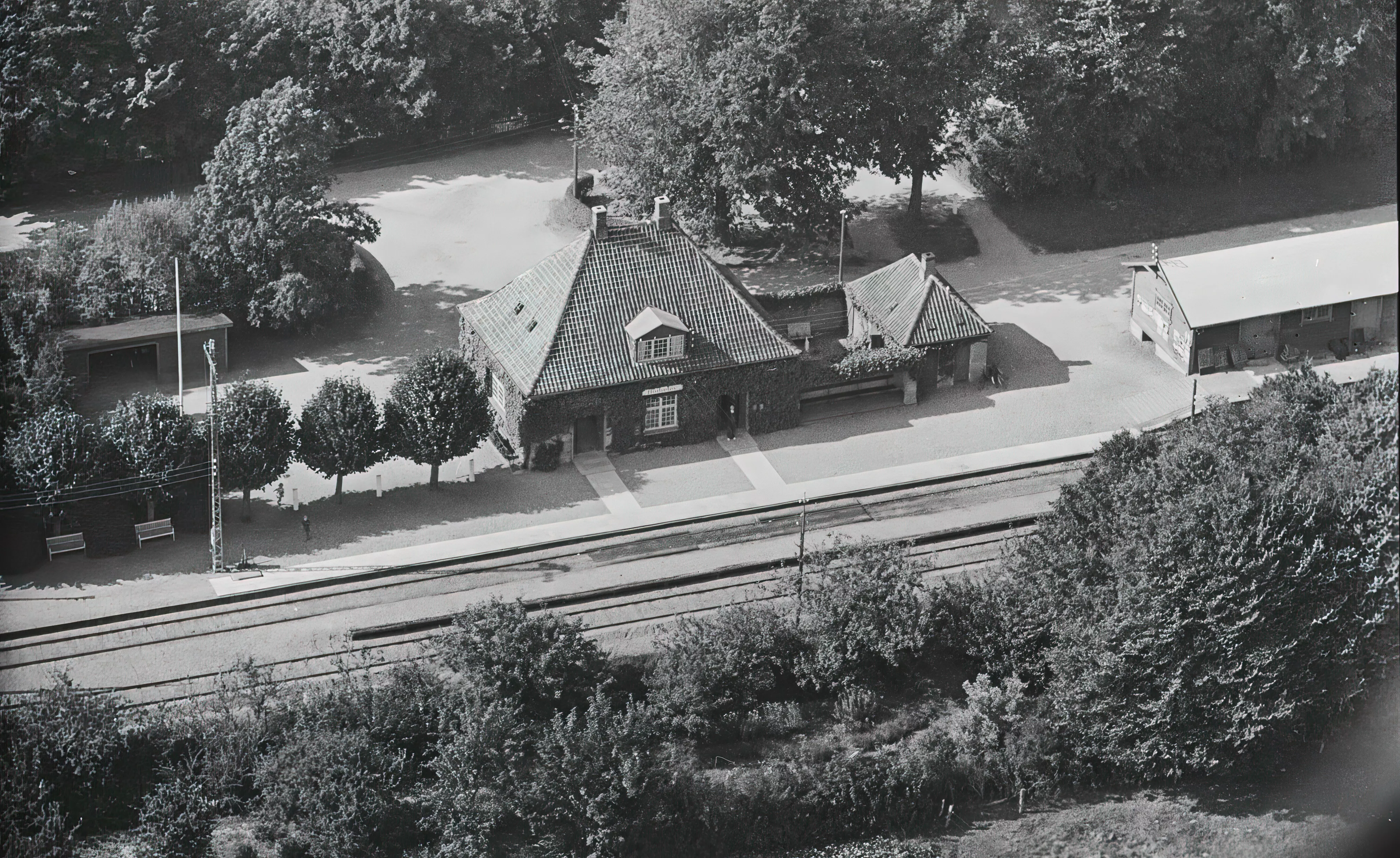 Billede af Horbelev Station.