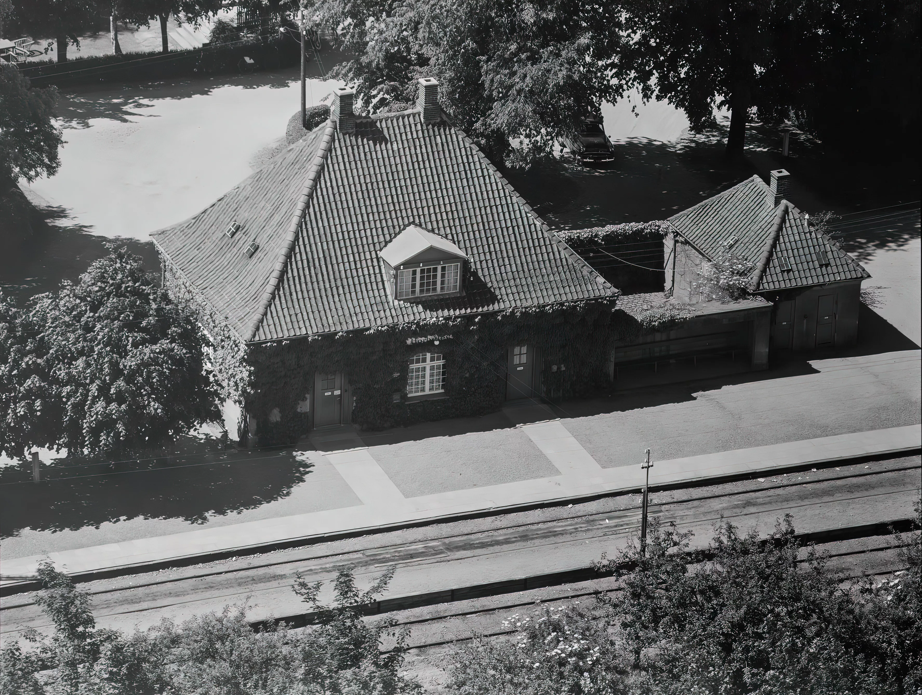 Billede af Horbelev Station.