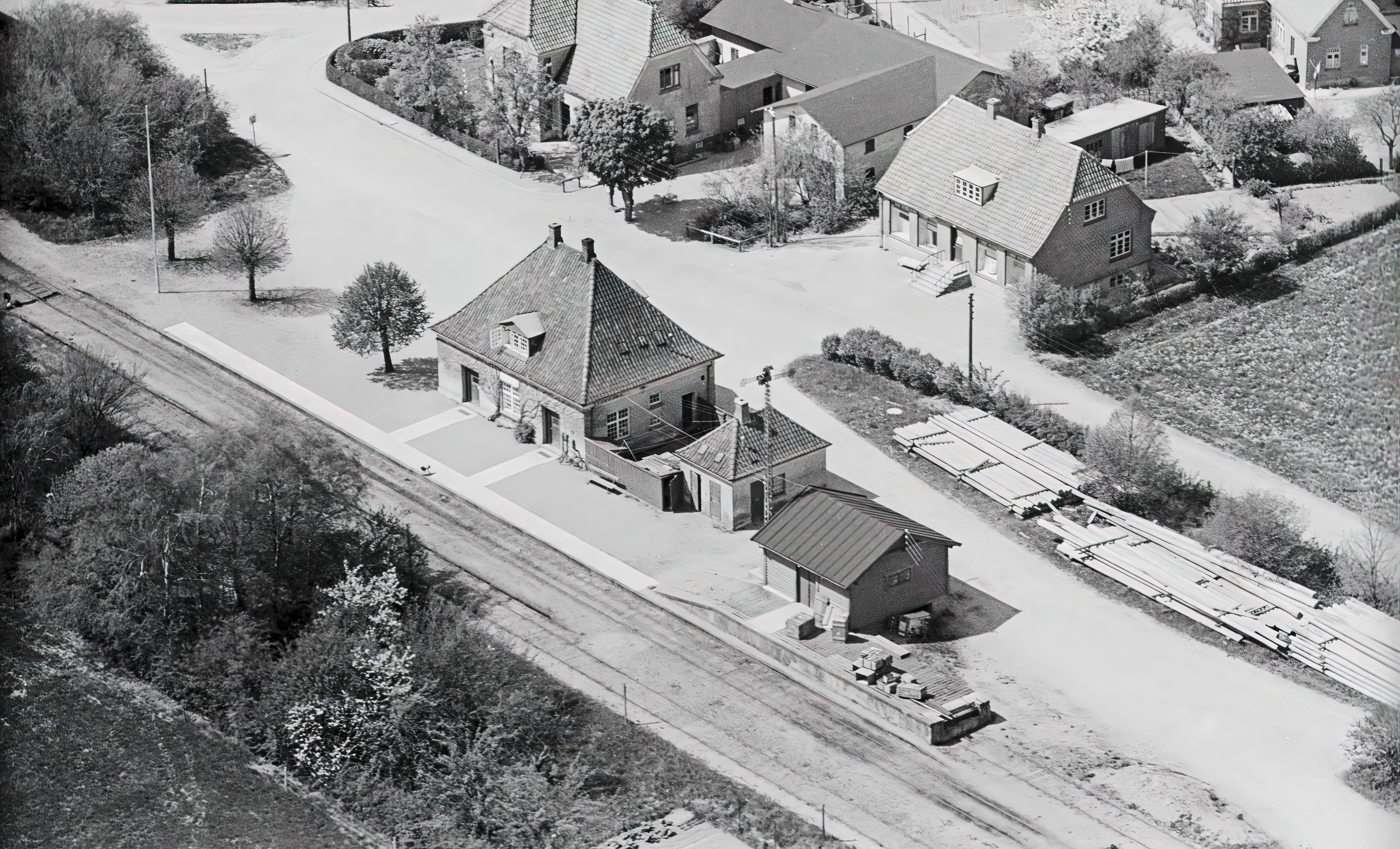 Billede af Sønder Ørslev Station.