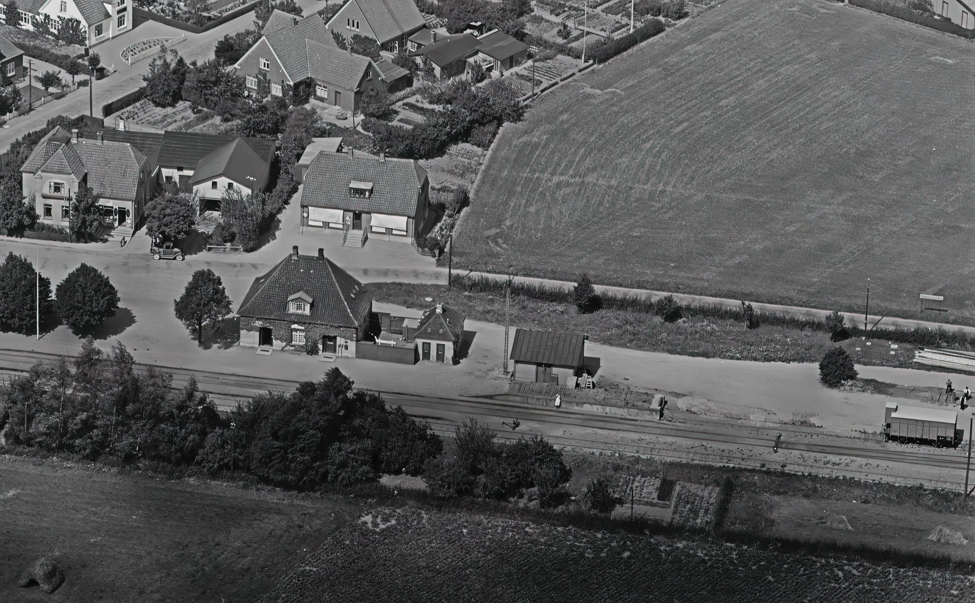 Billede af Sønder Ørslev Station.