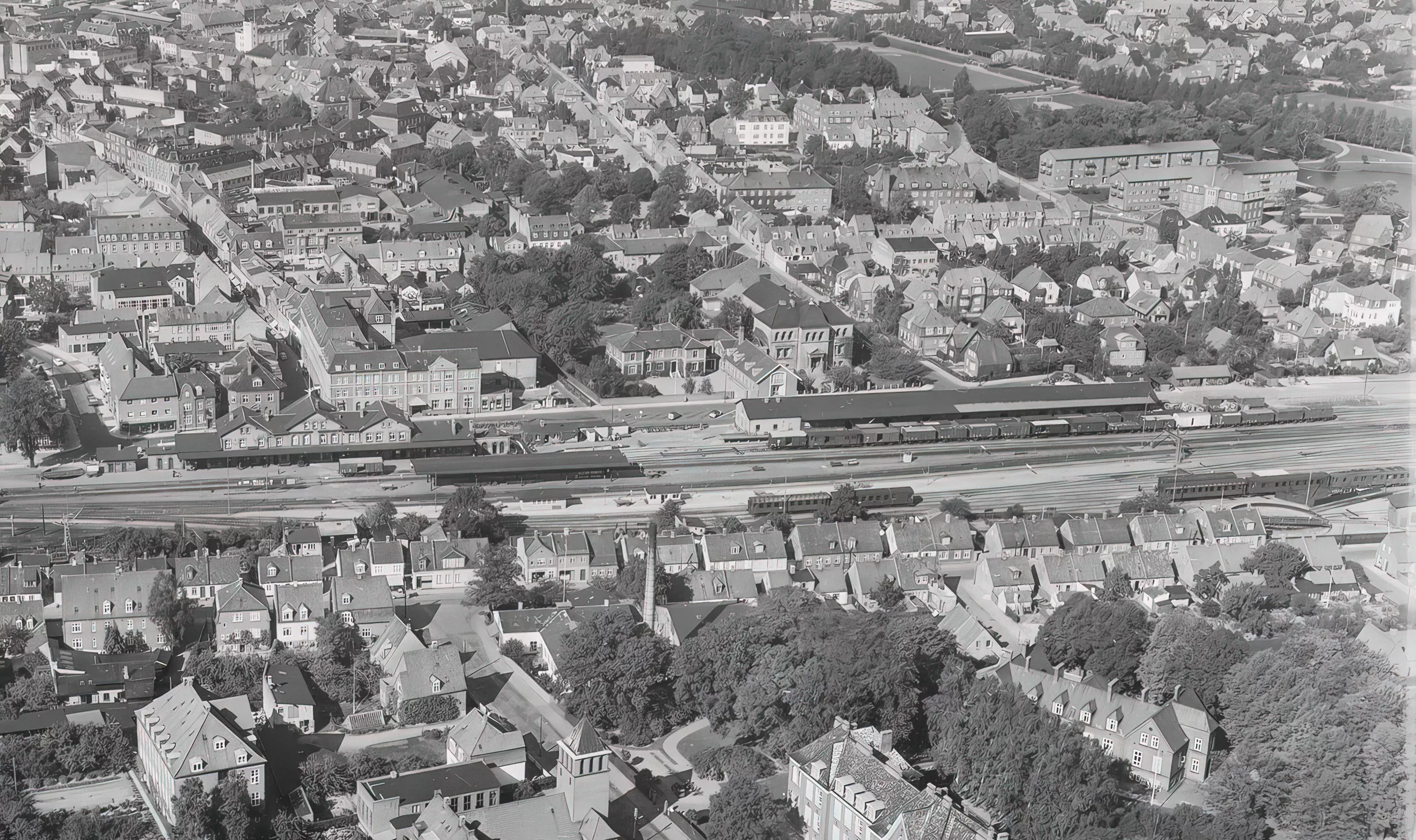 Billede af Nykøbing Falster Station.