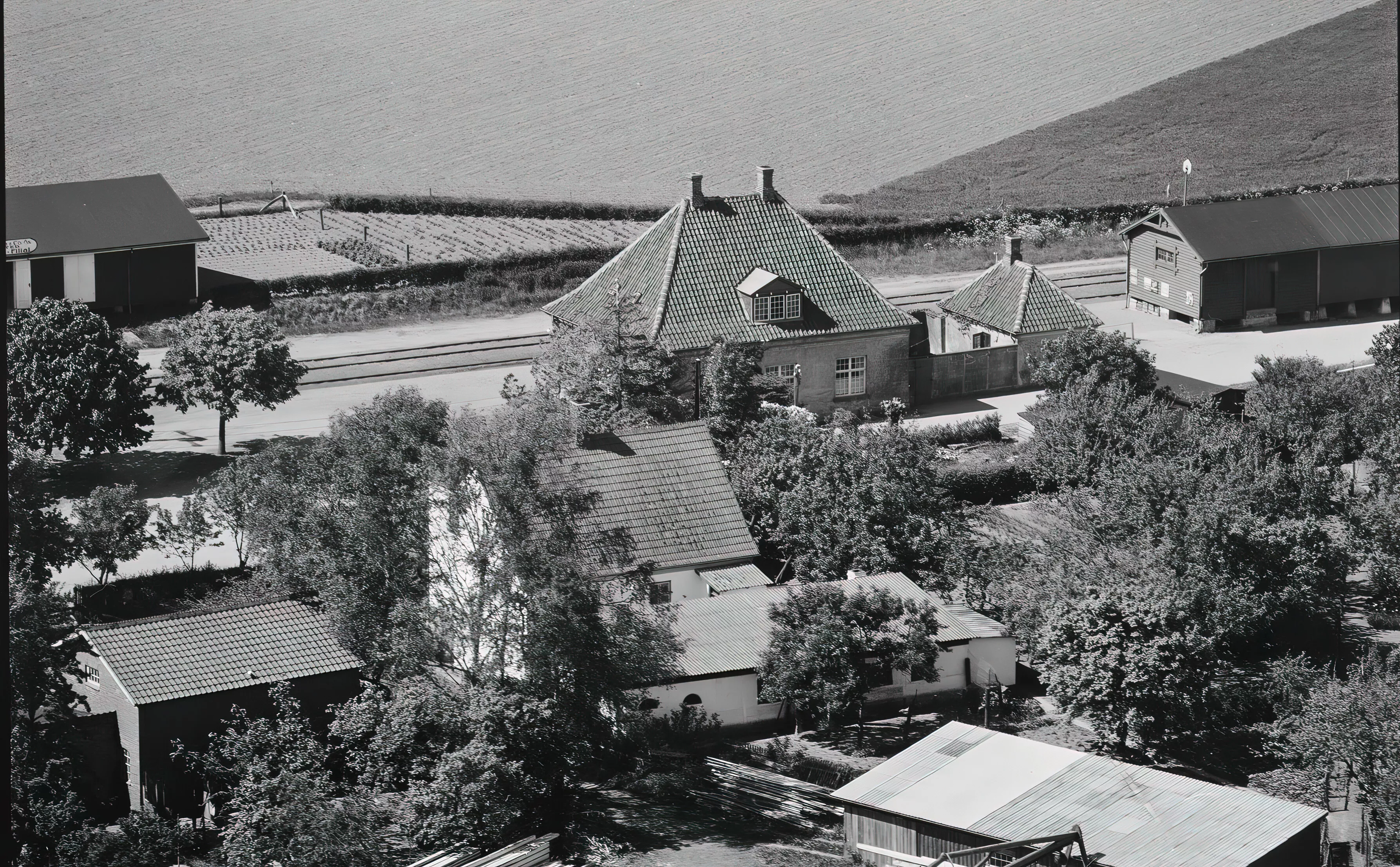 Billede af Frejlev Station.