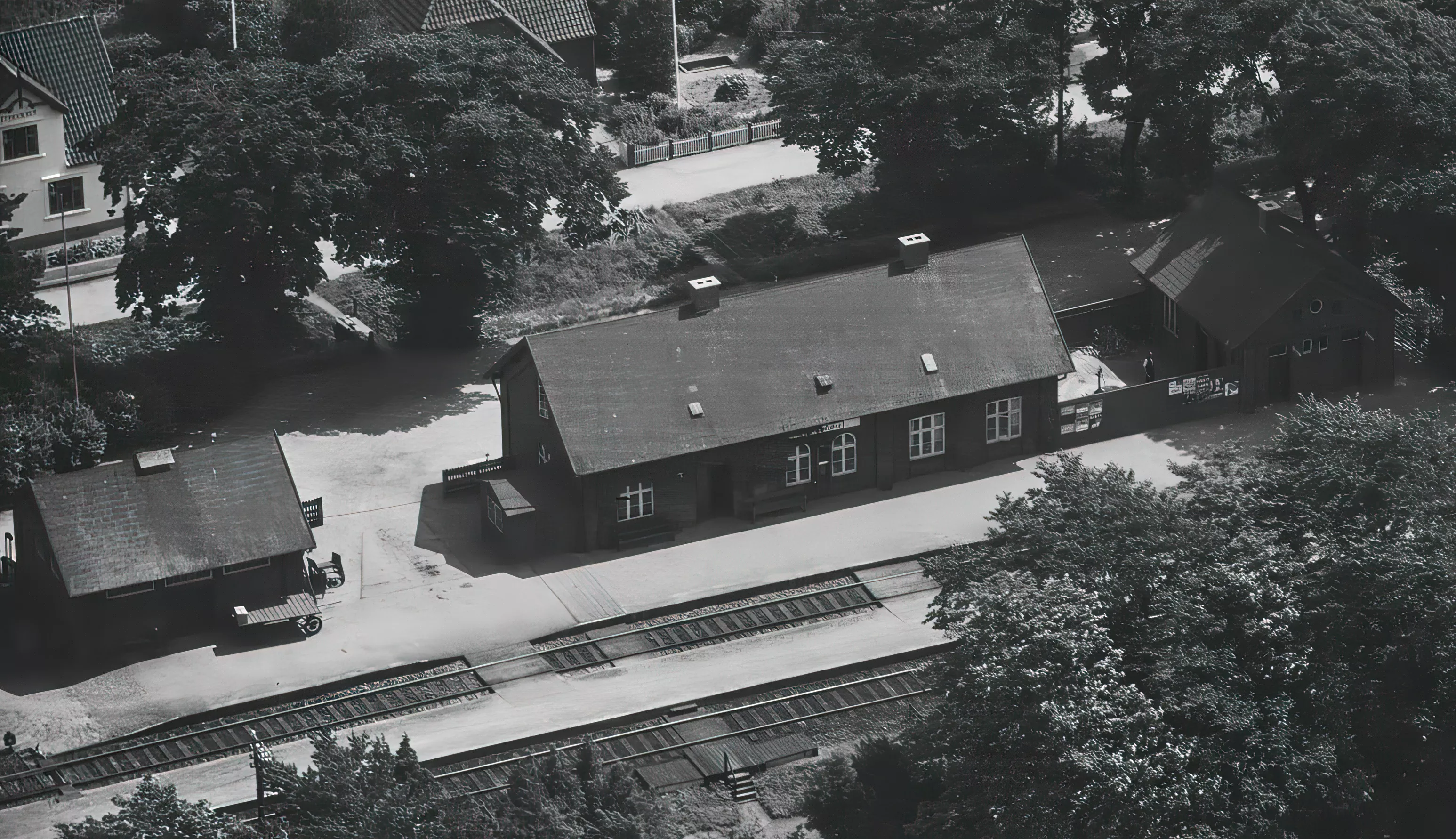 Billede af Væggerløse Station.