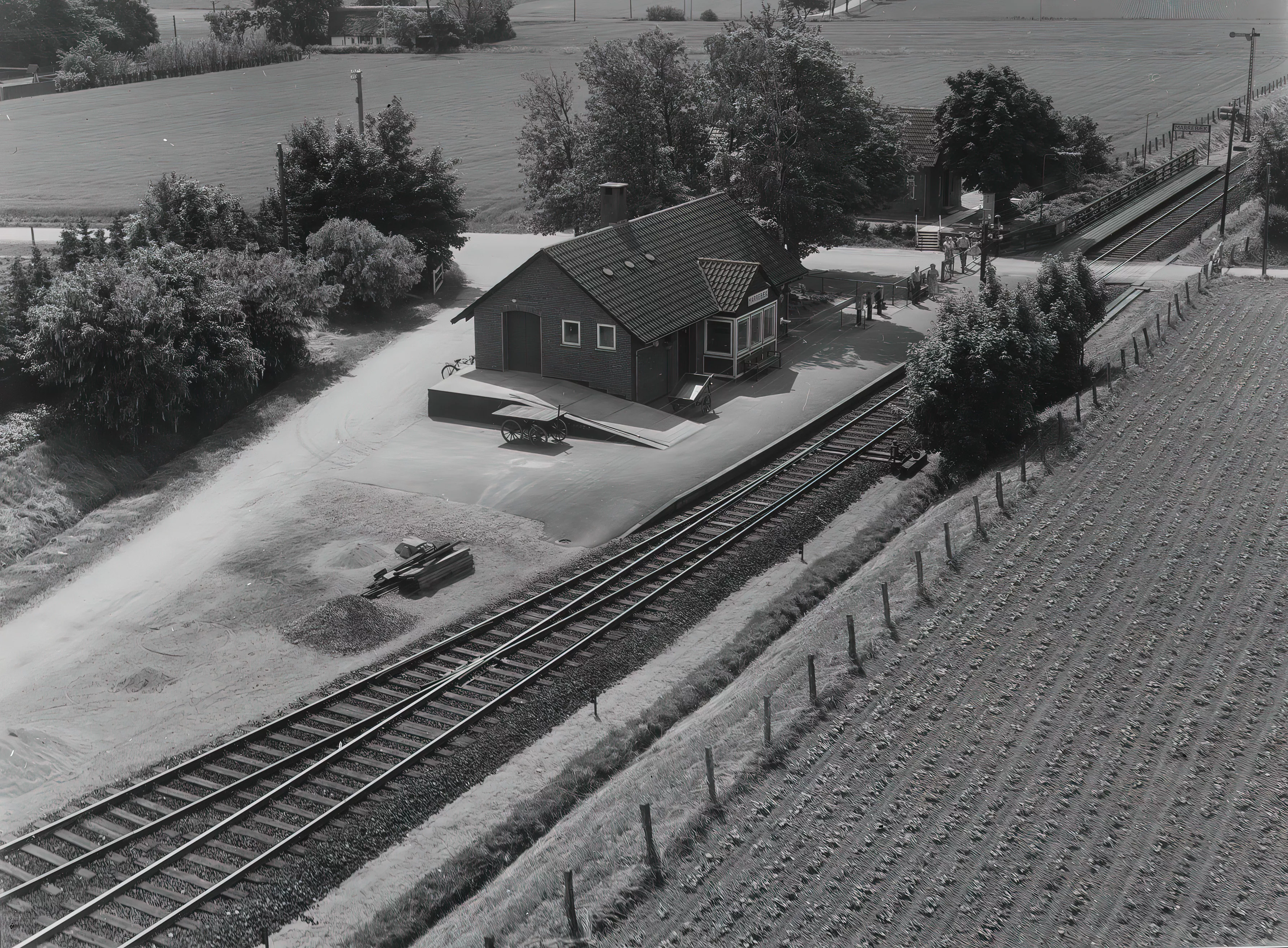 Billede af Marrebæk Station. Billede af Marrebæk Station.