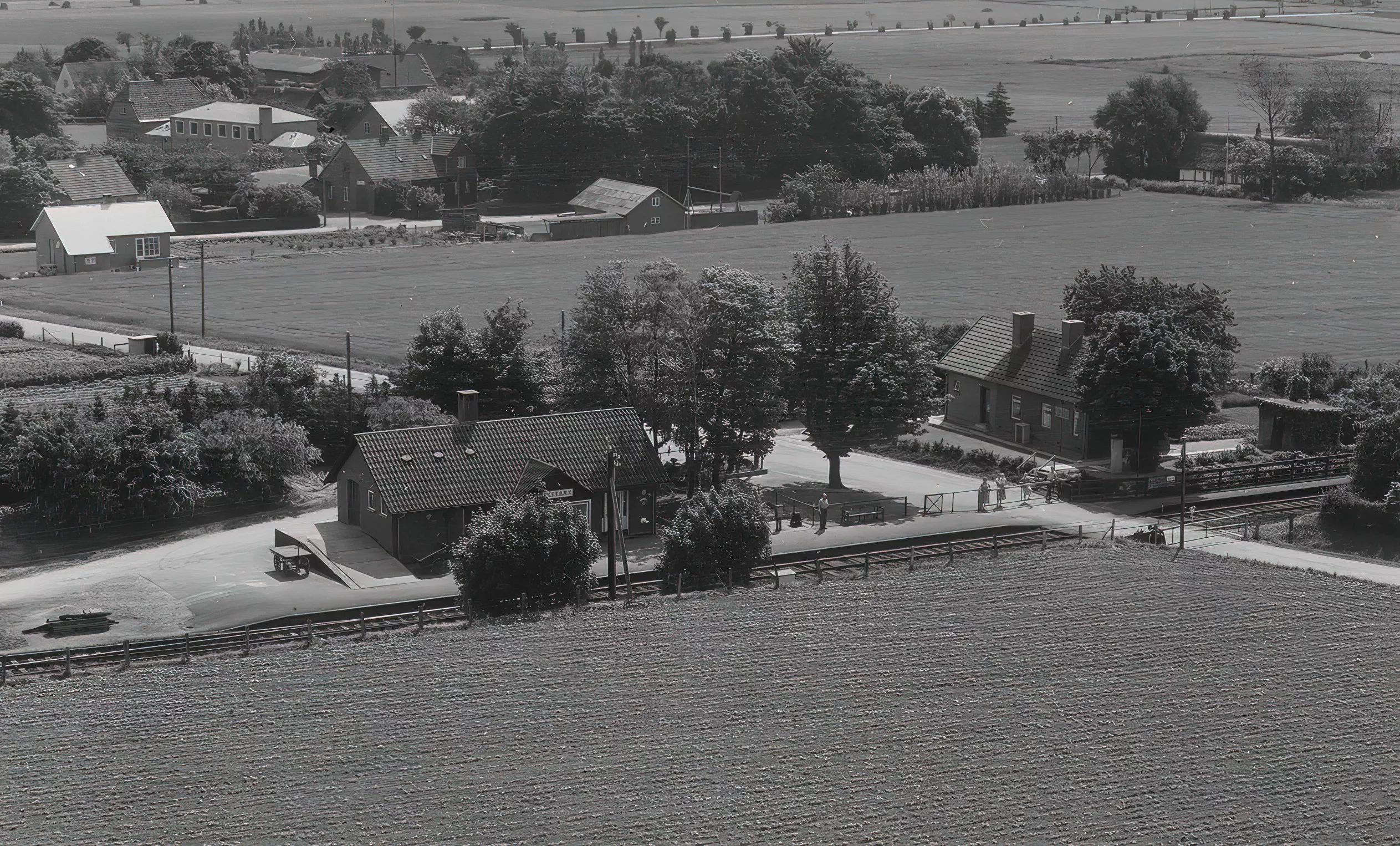 Billede af Marrebæk Station. Billede af Marrebæk Station.