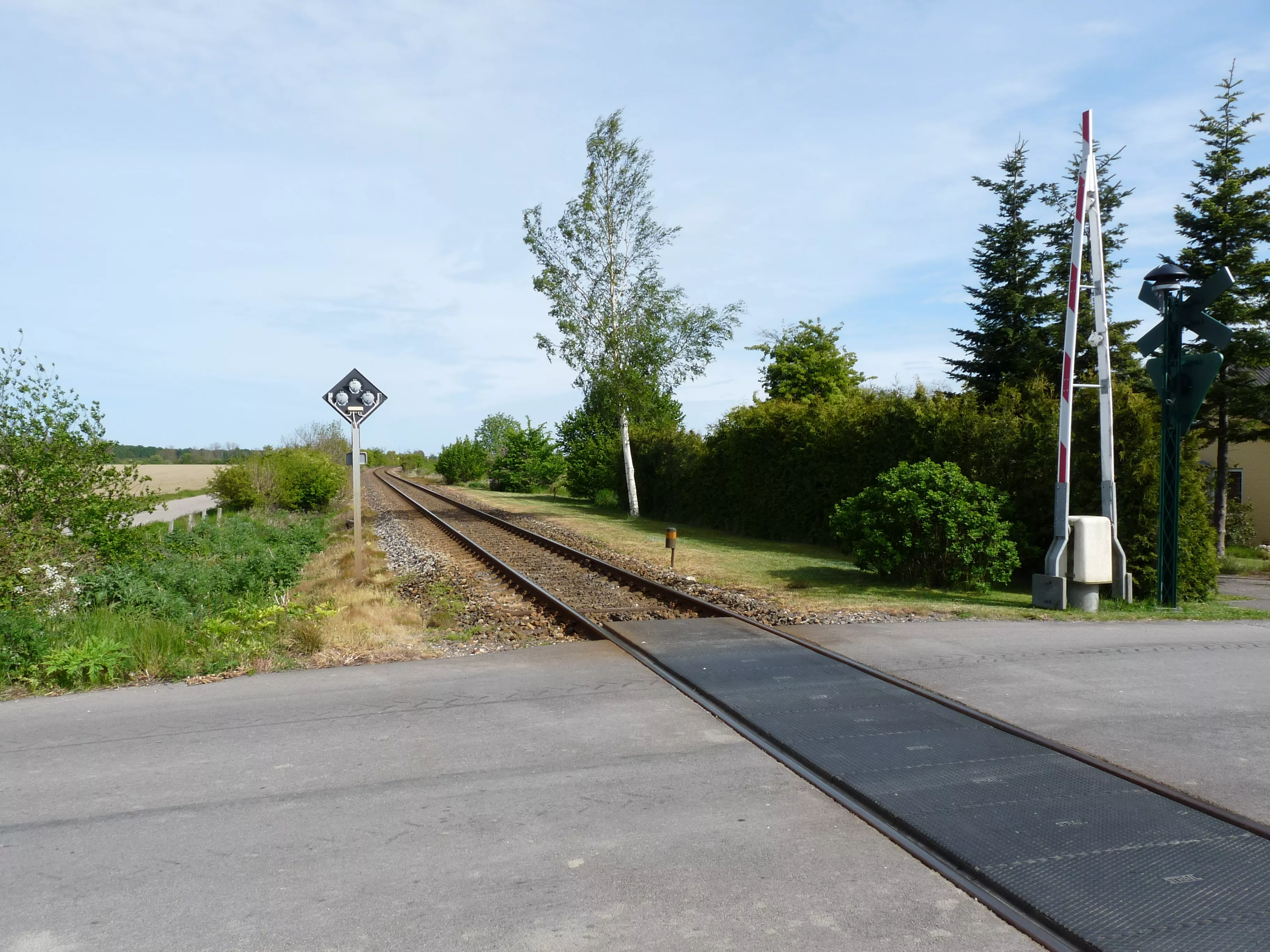 Billede af Krungerup Holdeplads - Holdeplads er nedrevet, men Krungerup Holdeplads har ligget her.