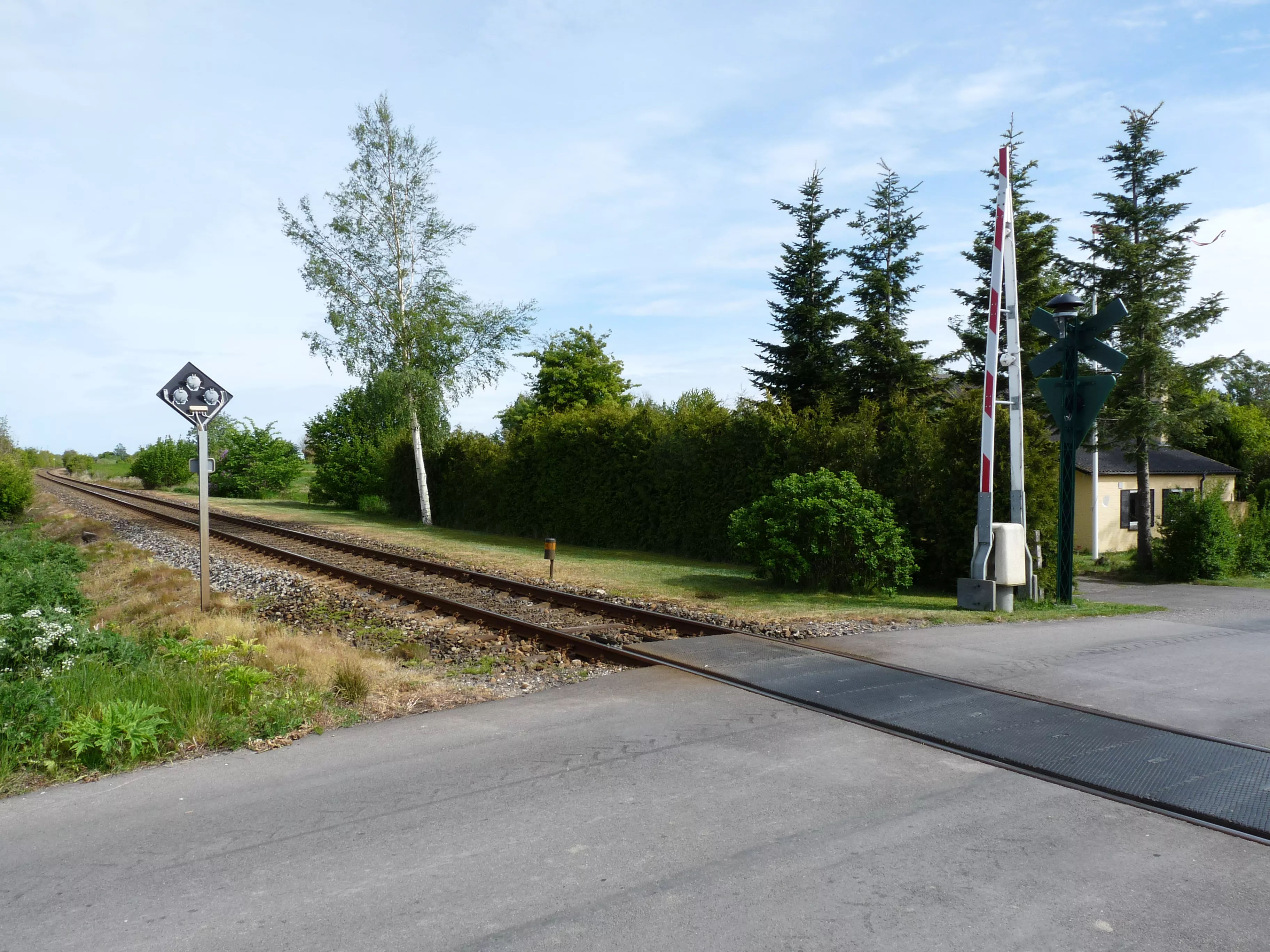 Billede af Krungerup Holdeplads - Holdeplads er nedrevet, men Krungerup Holdeplads har ligget her.