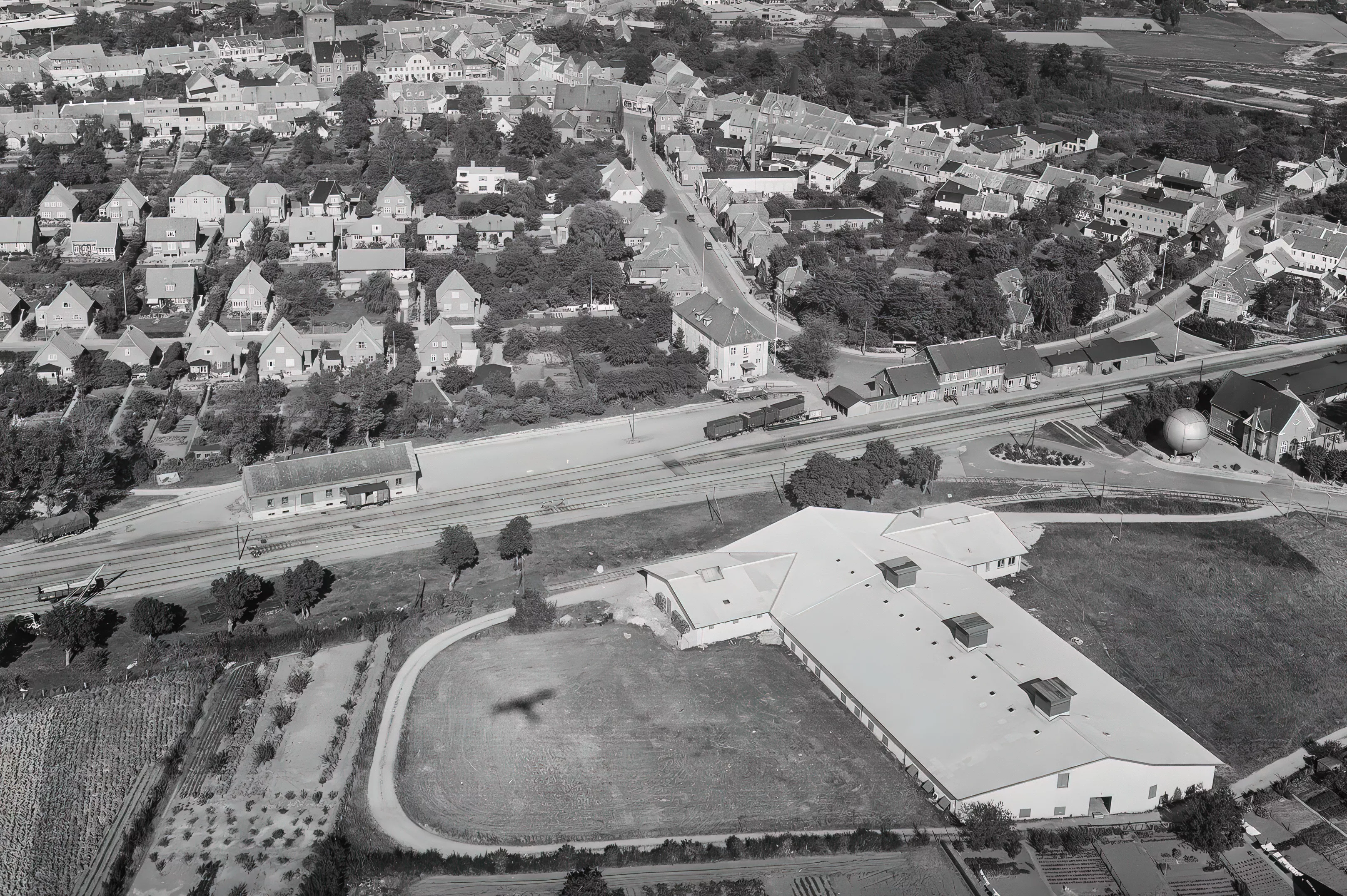 Billede af Sakskøbing Station.