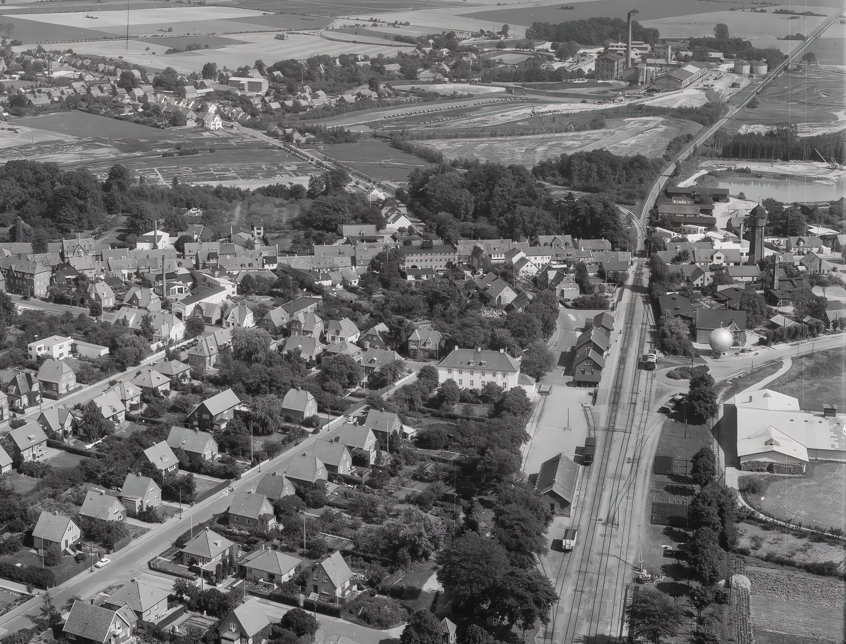 Billede af Sakskøbing Station.