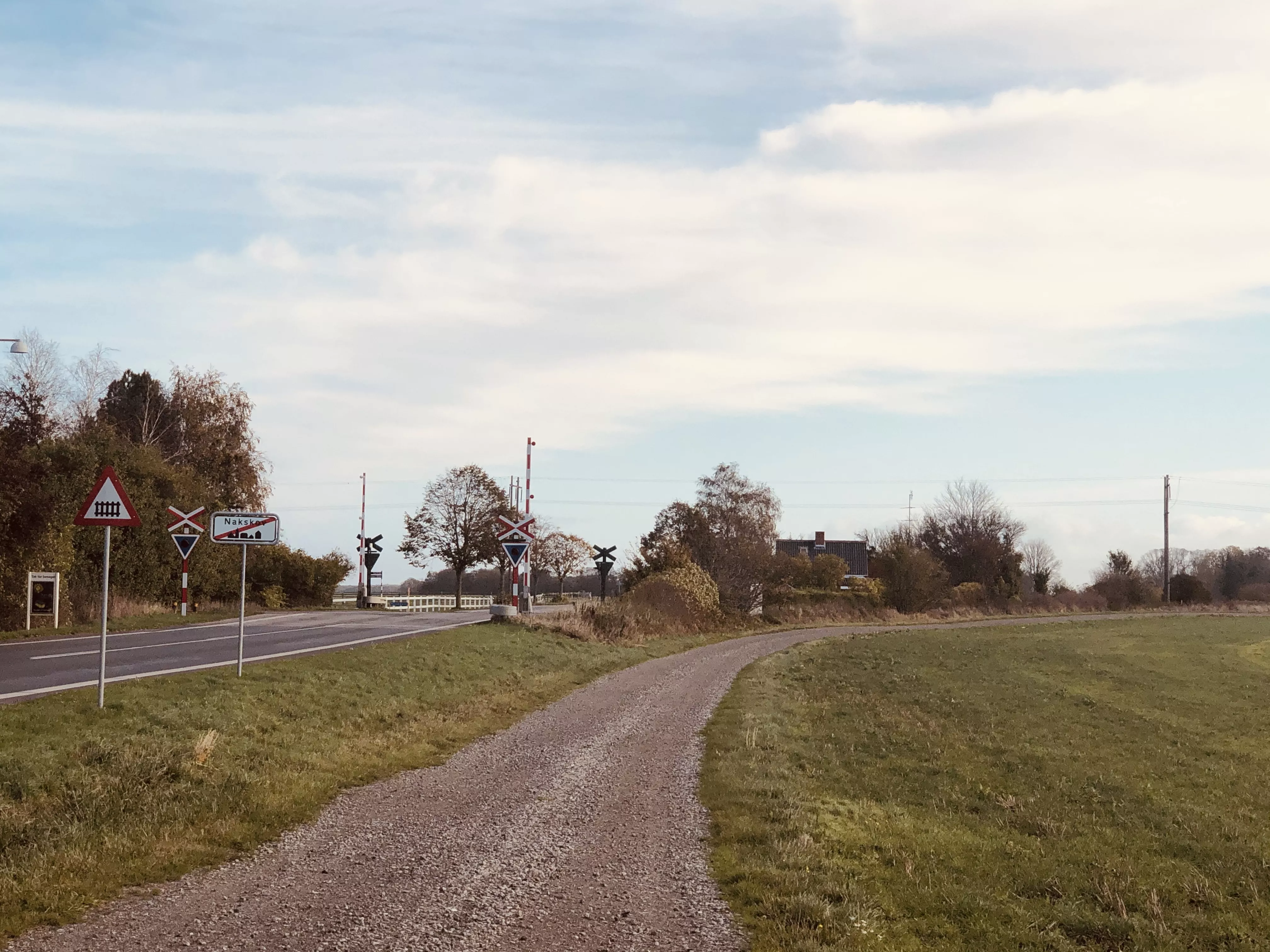 Billede af Sæby Huse Trinbræt - Trinbræt er nedrevet, men Sæby Huse Trinbræt har ligget her.