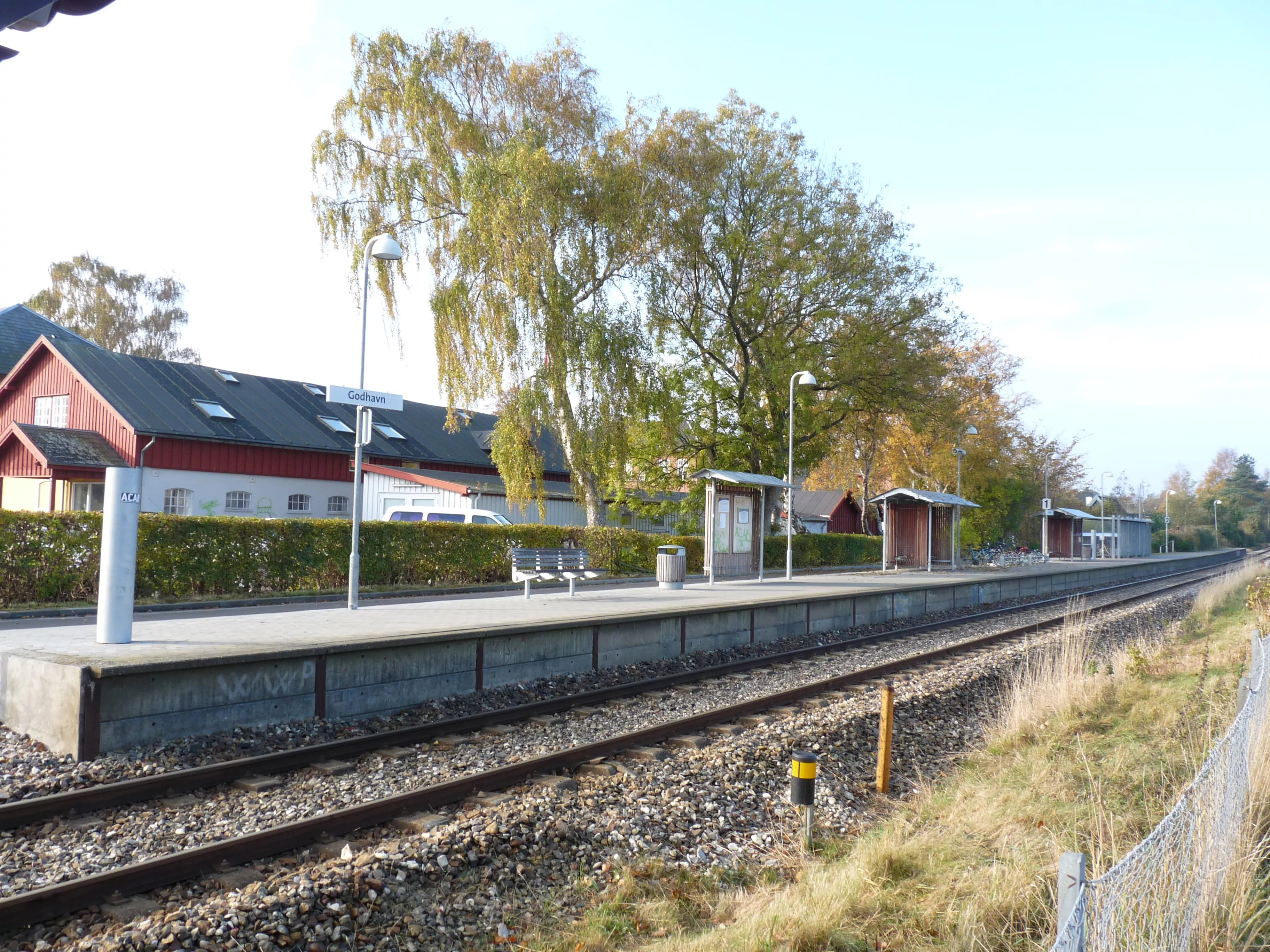 Billede af Godhavn Trinbræt. Billede af Godhavn Trinbræt.