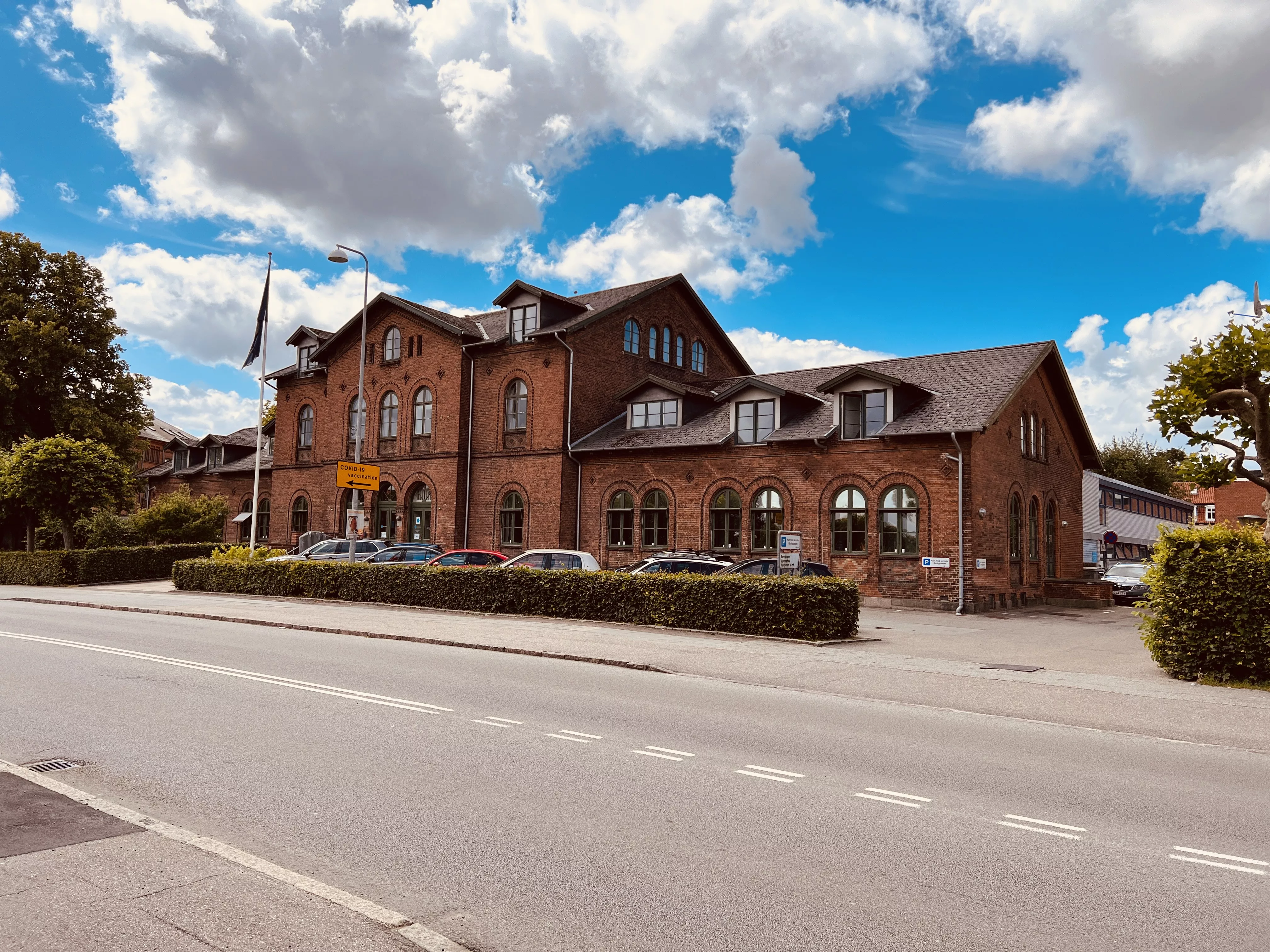 Billede af Helsingør Banegård. Billede af Helsingør Banegård.