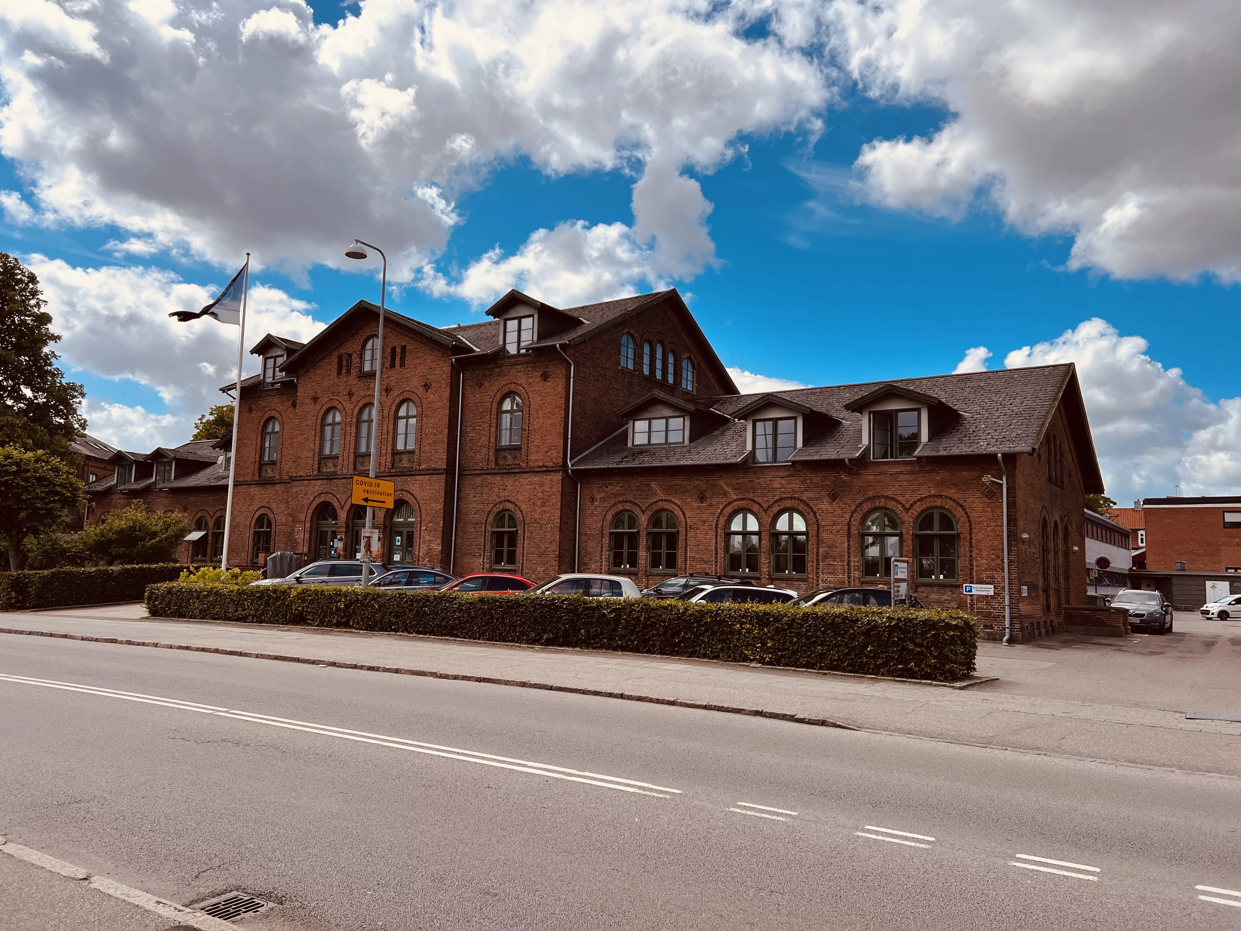 Billede af Helsingør Banegård. Billede af Helsingør Banegård.