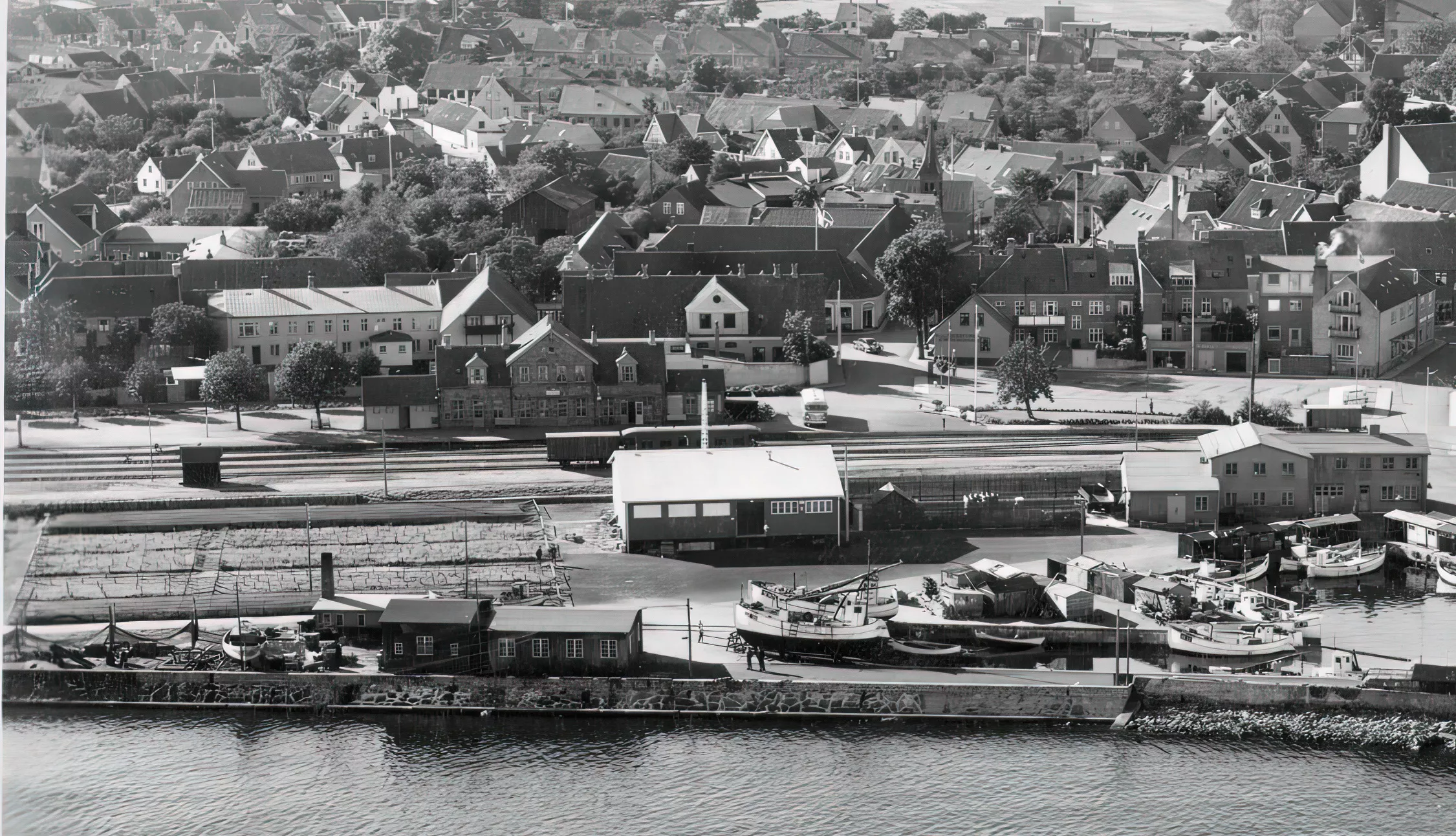 Billede af Nexø Station.