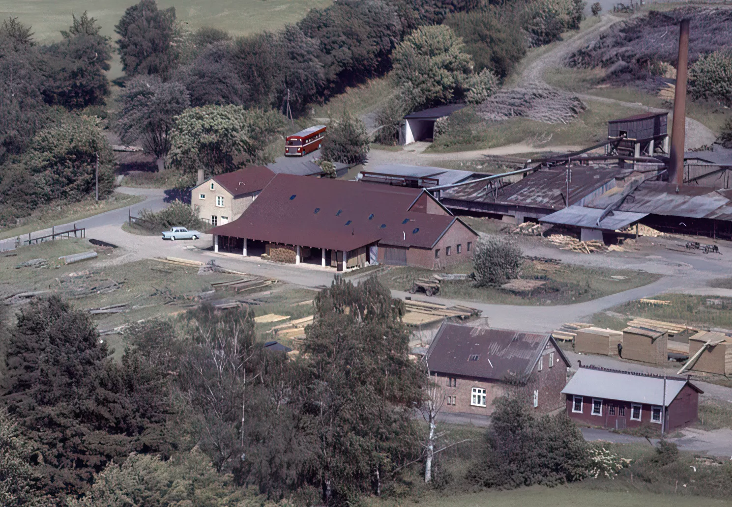 Billede af Almindingen Station.