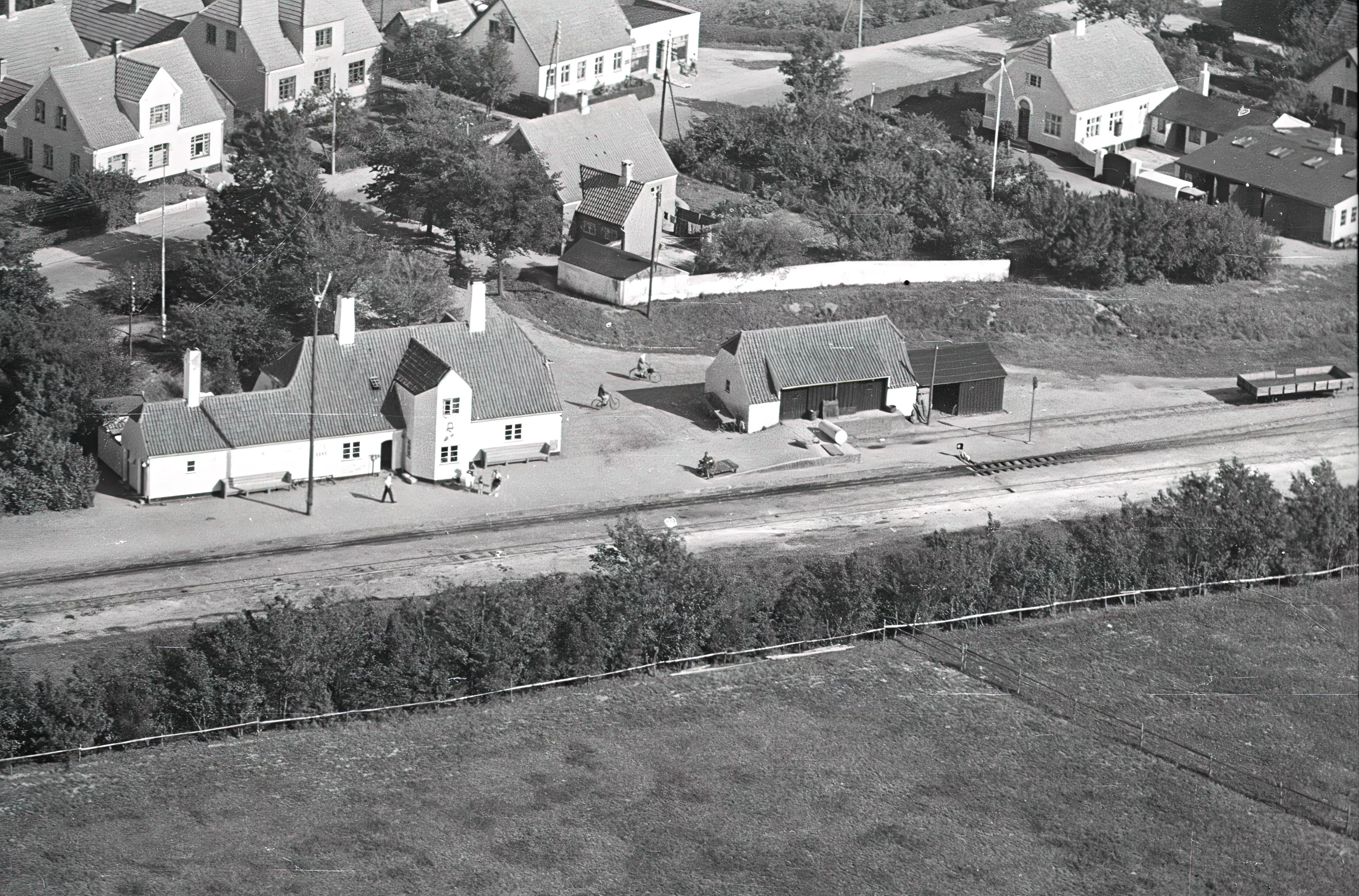 Billede af Østermarie Station.