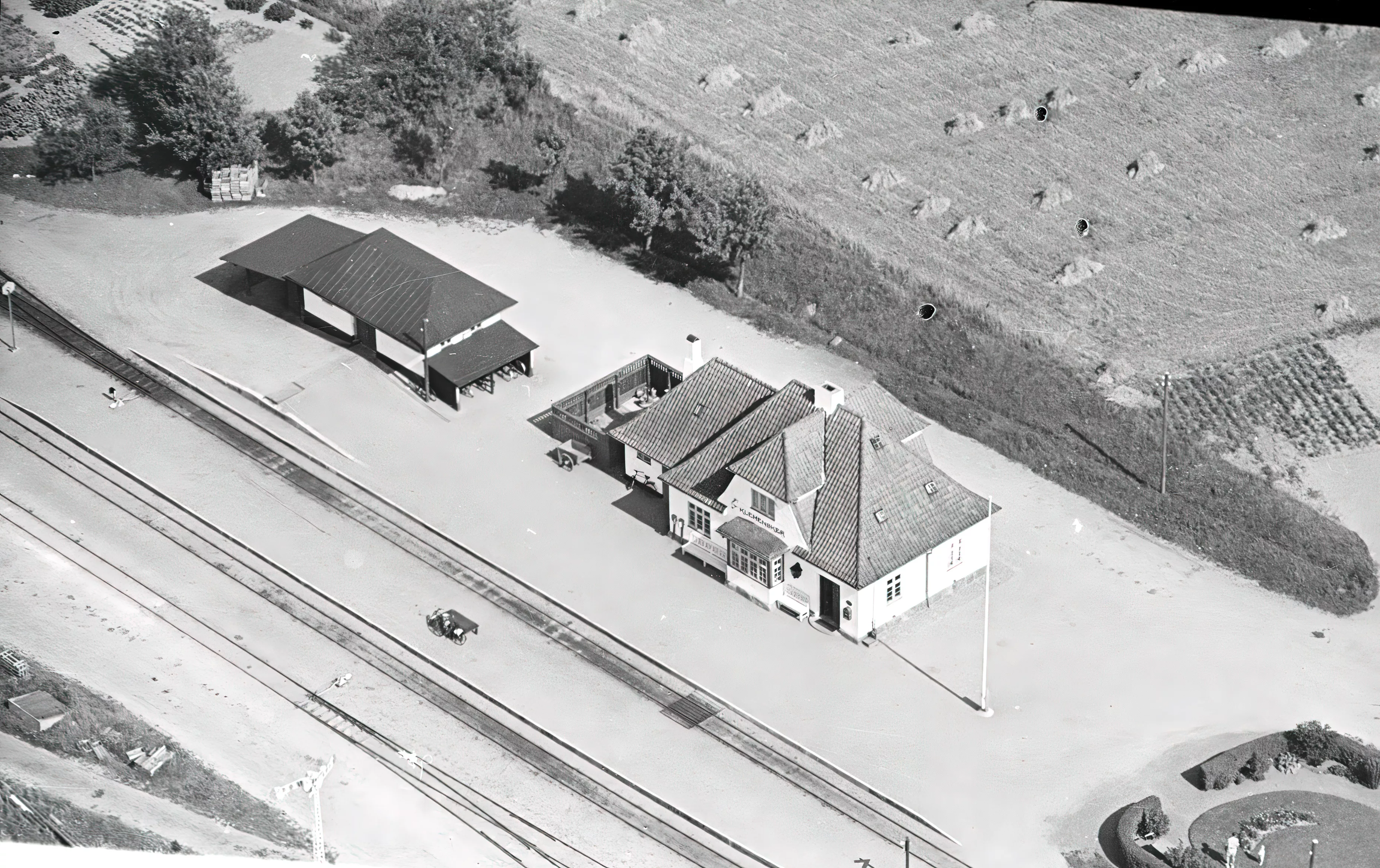 Billede af Klemensker Station. Billede af Klemensker Station.
