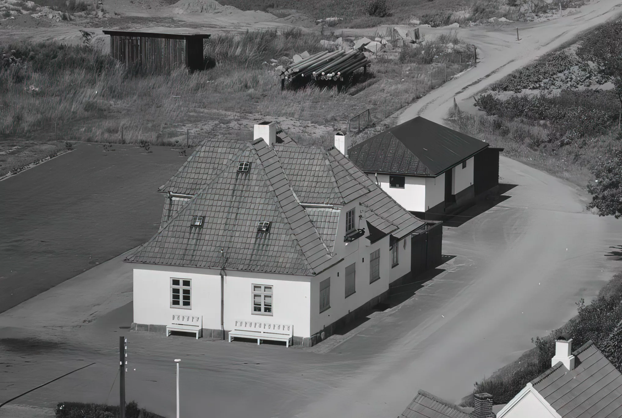 Billede af Klemensker Station.