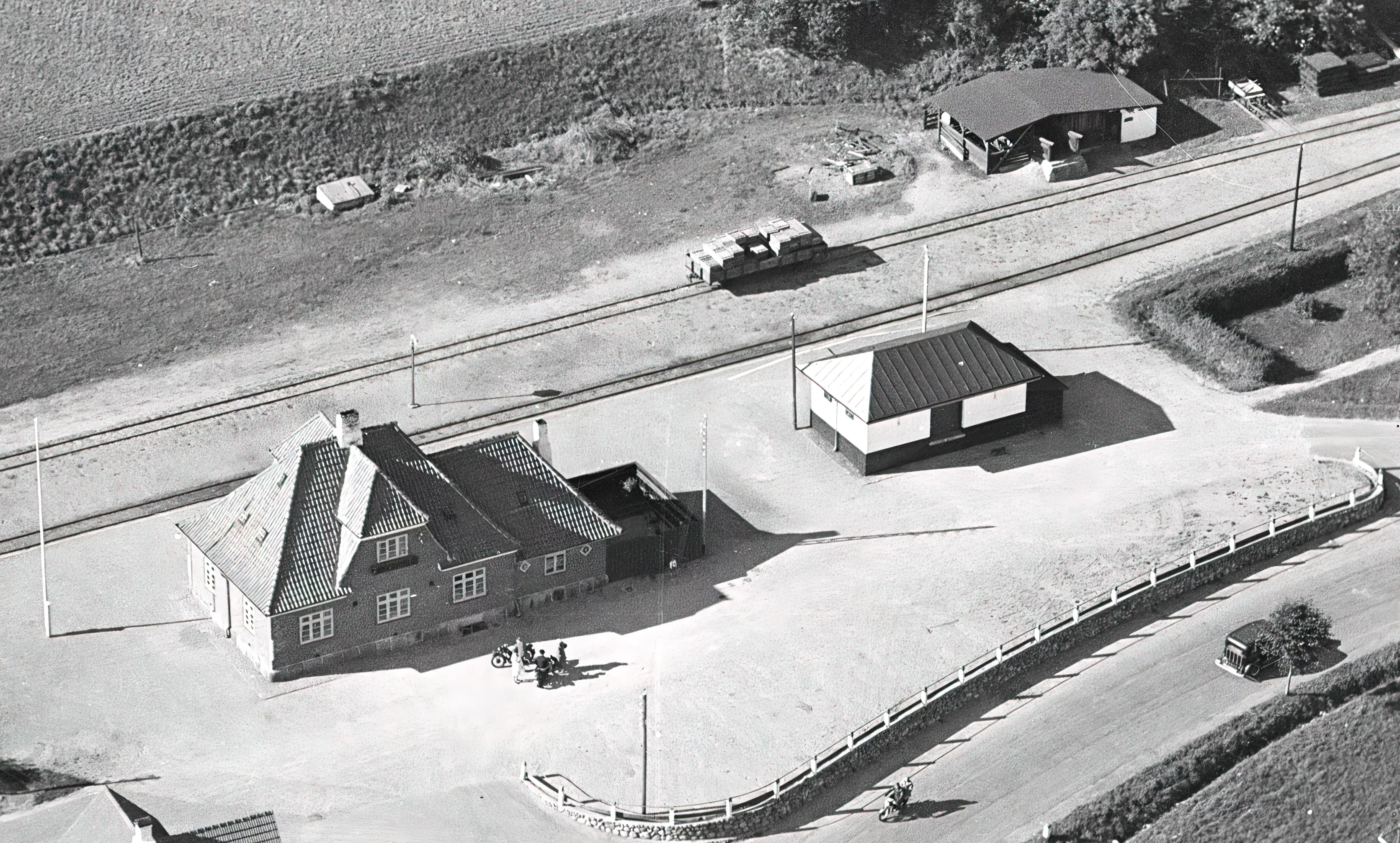 Billede af Rø Station. Billede af Rø Station.
