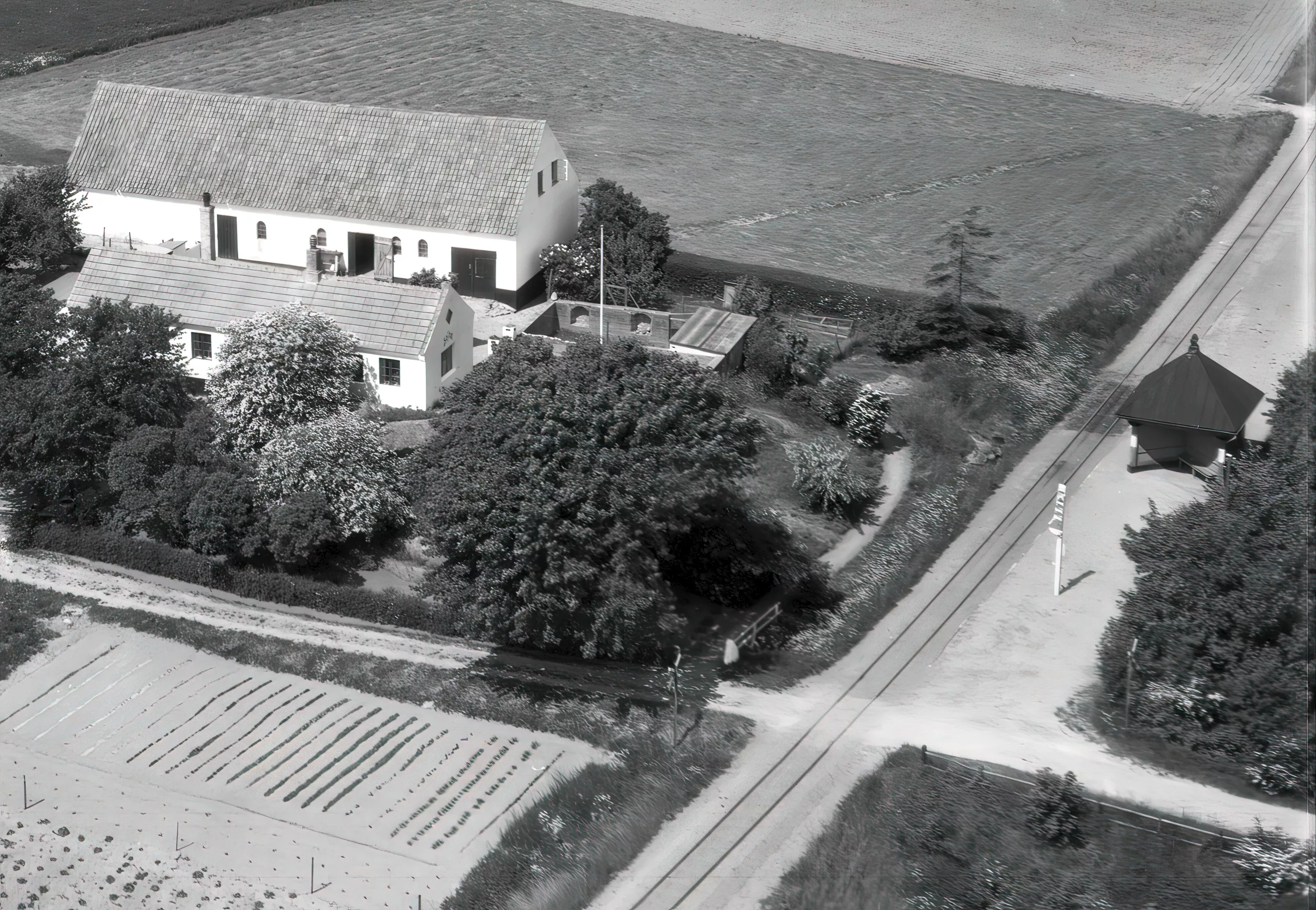 Billede af Sandkås Trinbræt. Billede af Sandkås Trinbræt.