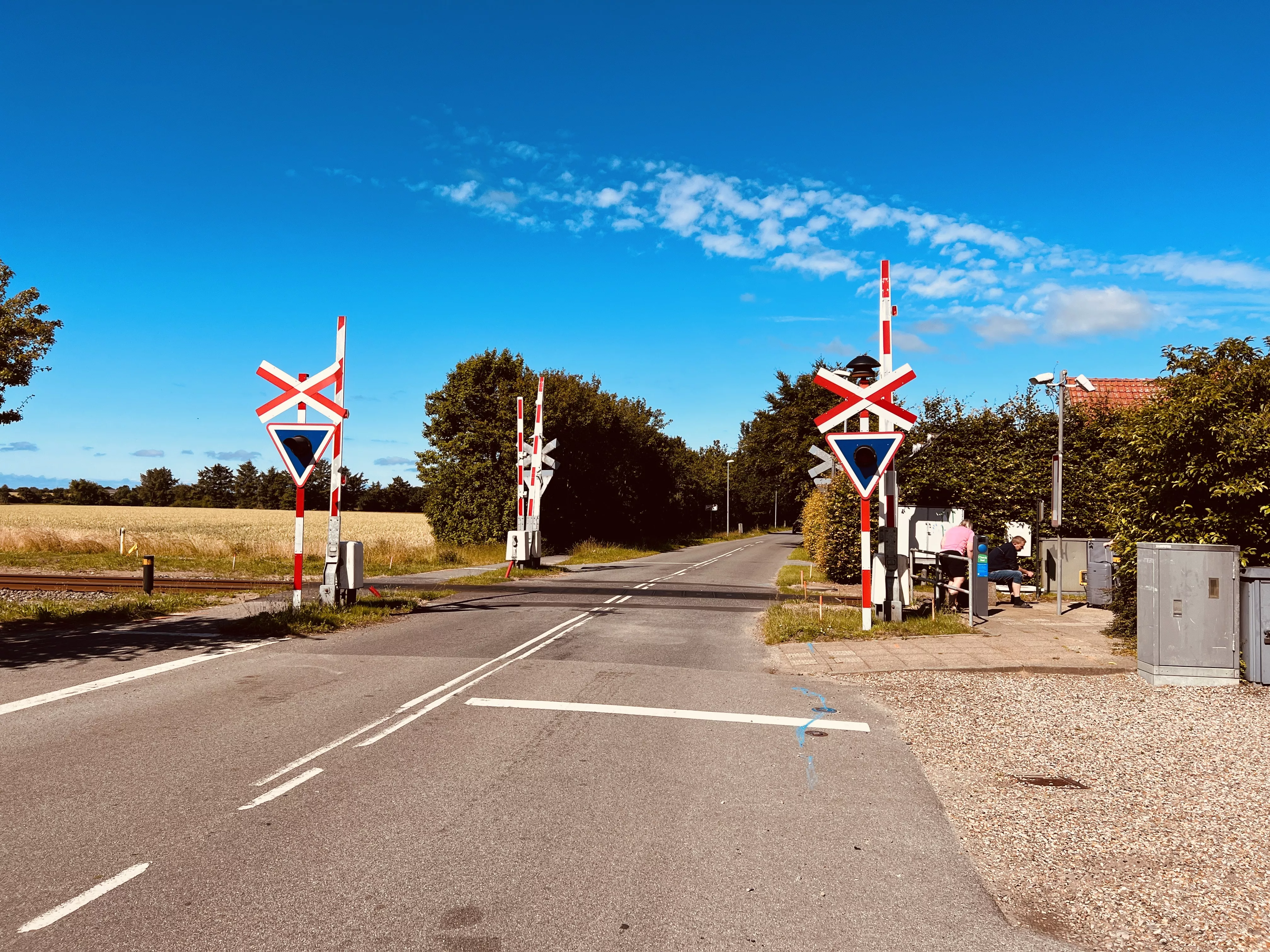 Billede af Sejstrup Billetsalgssted - Billetsalgssted er nedrevet, men Sejstrup Billetsalgssted har ligget her.