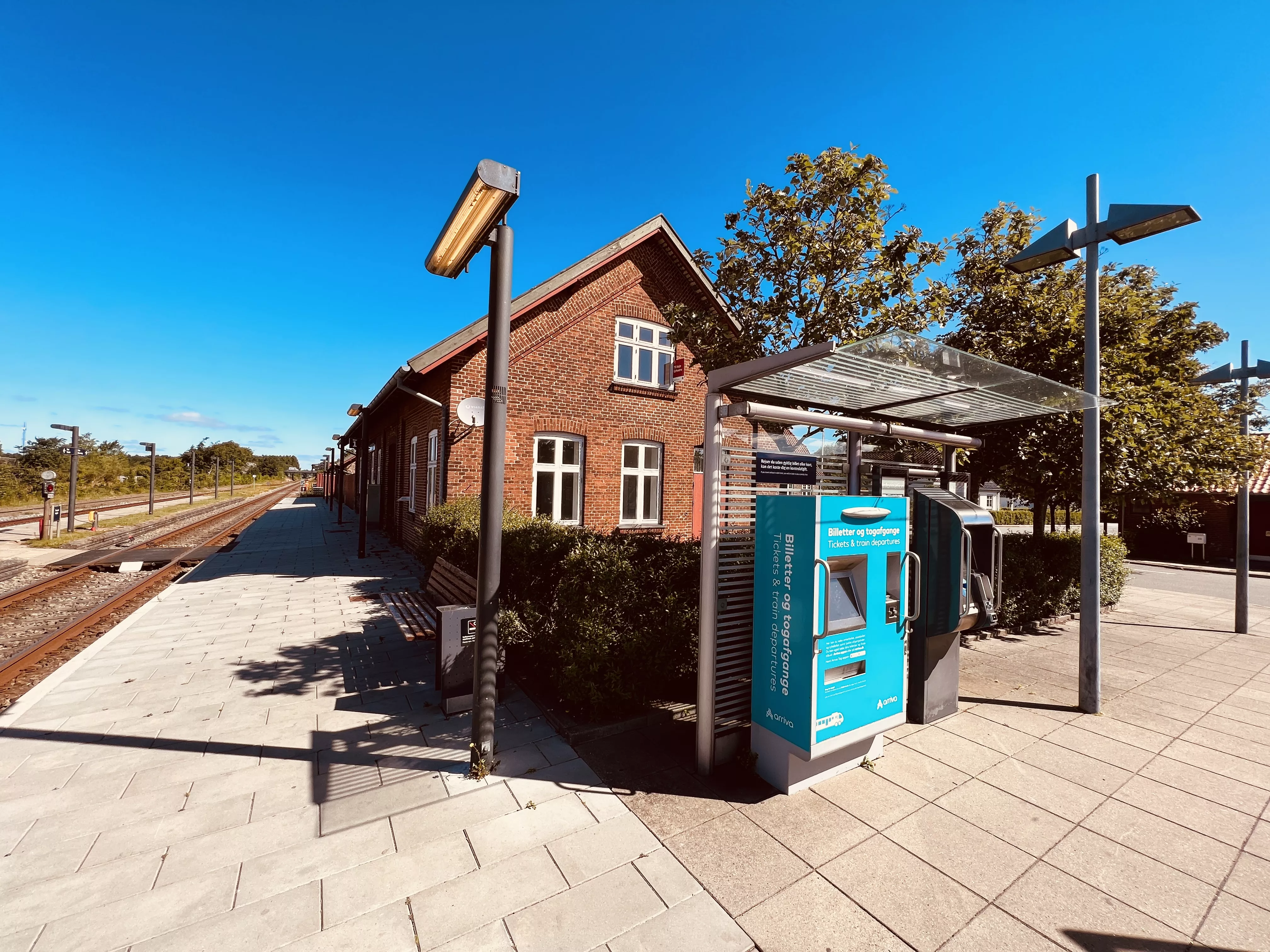 Billede af Gredstedbro Station. Billede af Gredstedbro Station.