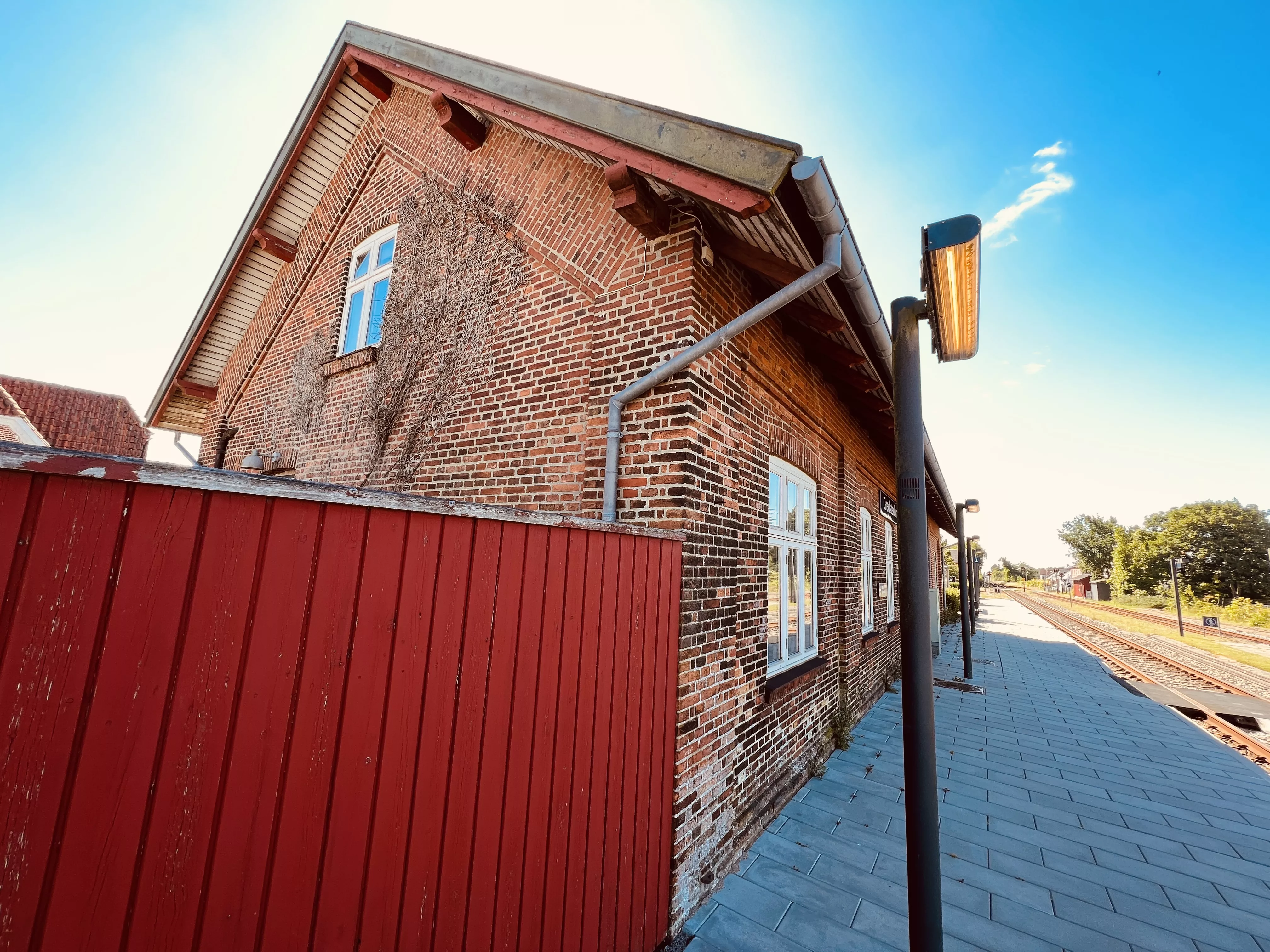 Billede af Gredstedbro Station. Billede af Gredstedbro Station.