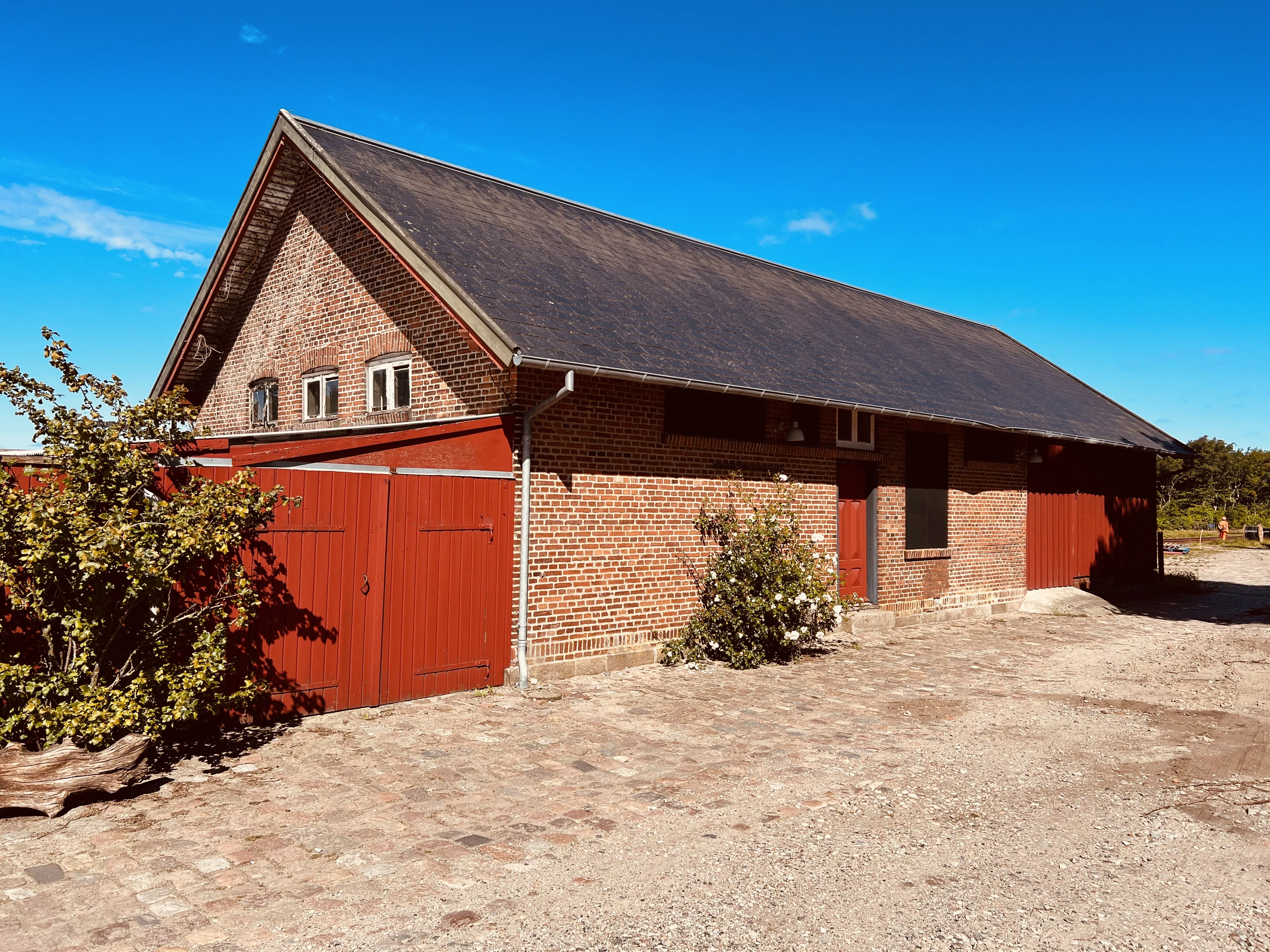 Billede af Gredstedbro Stations varehus.