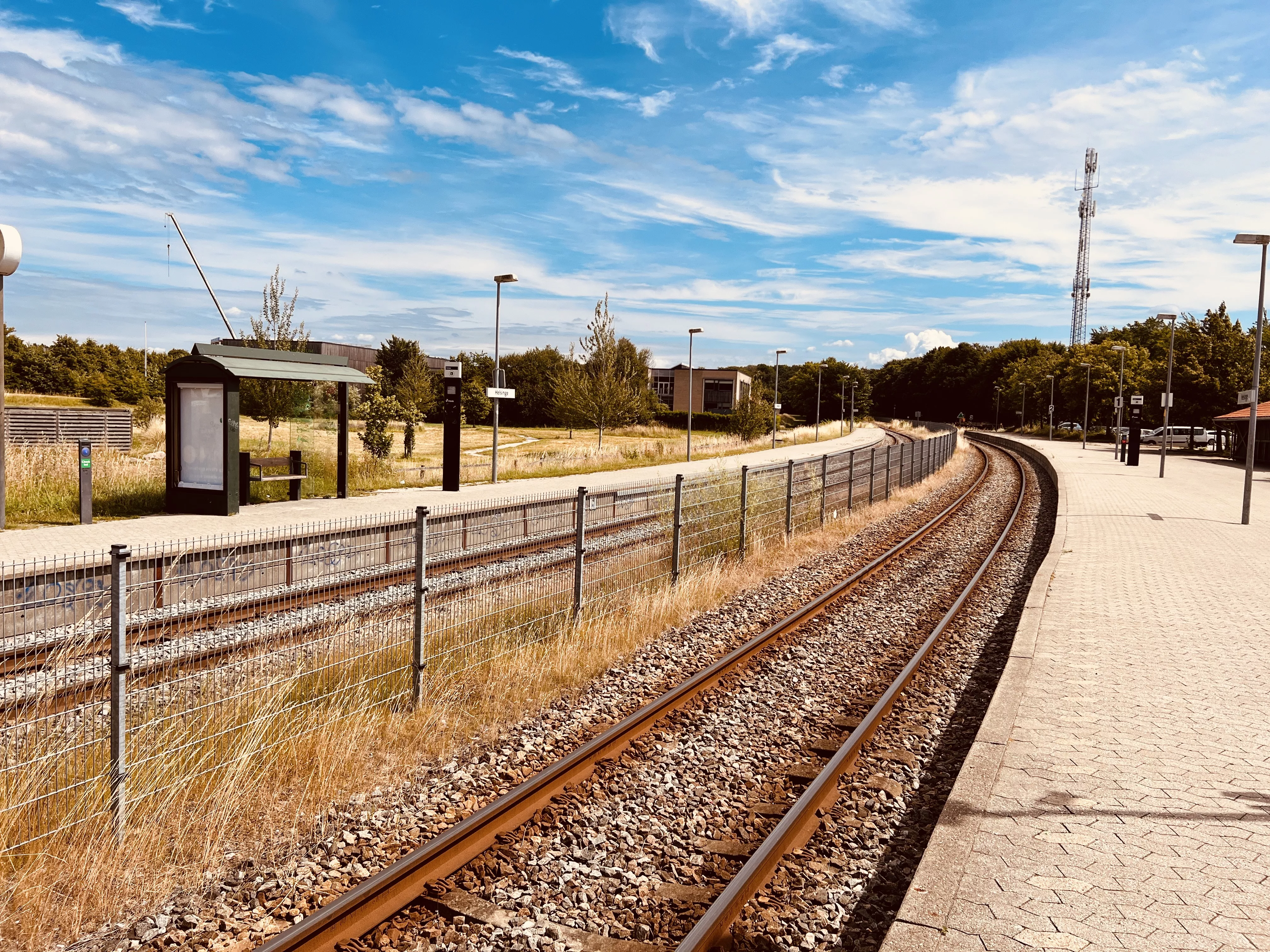 Billede af Helsinge Station.