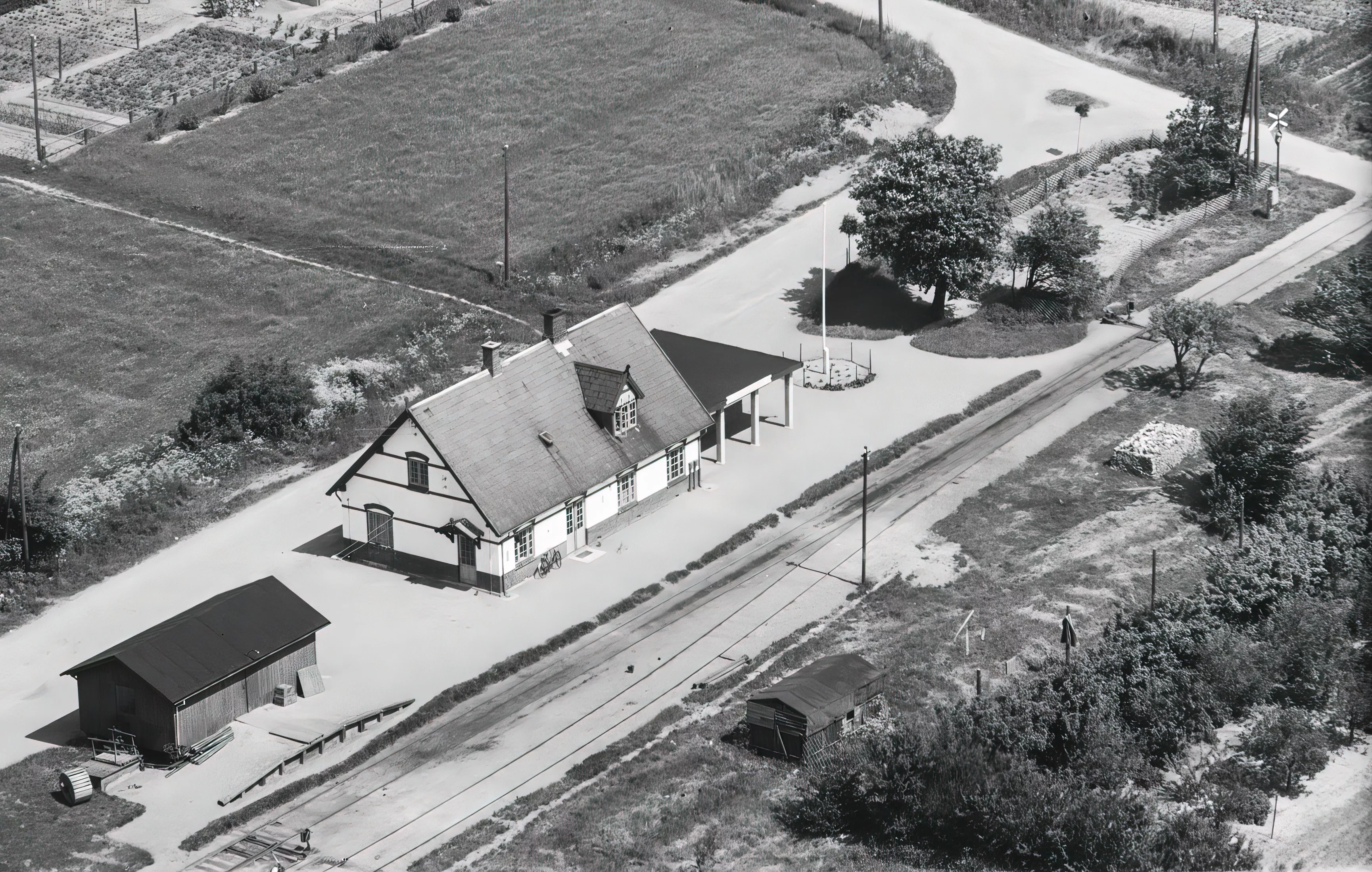 Billede af Langebæk Station. Billede af Langebæk Station.