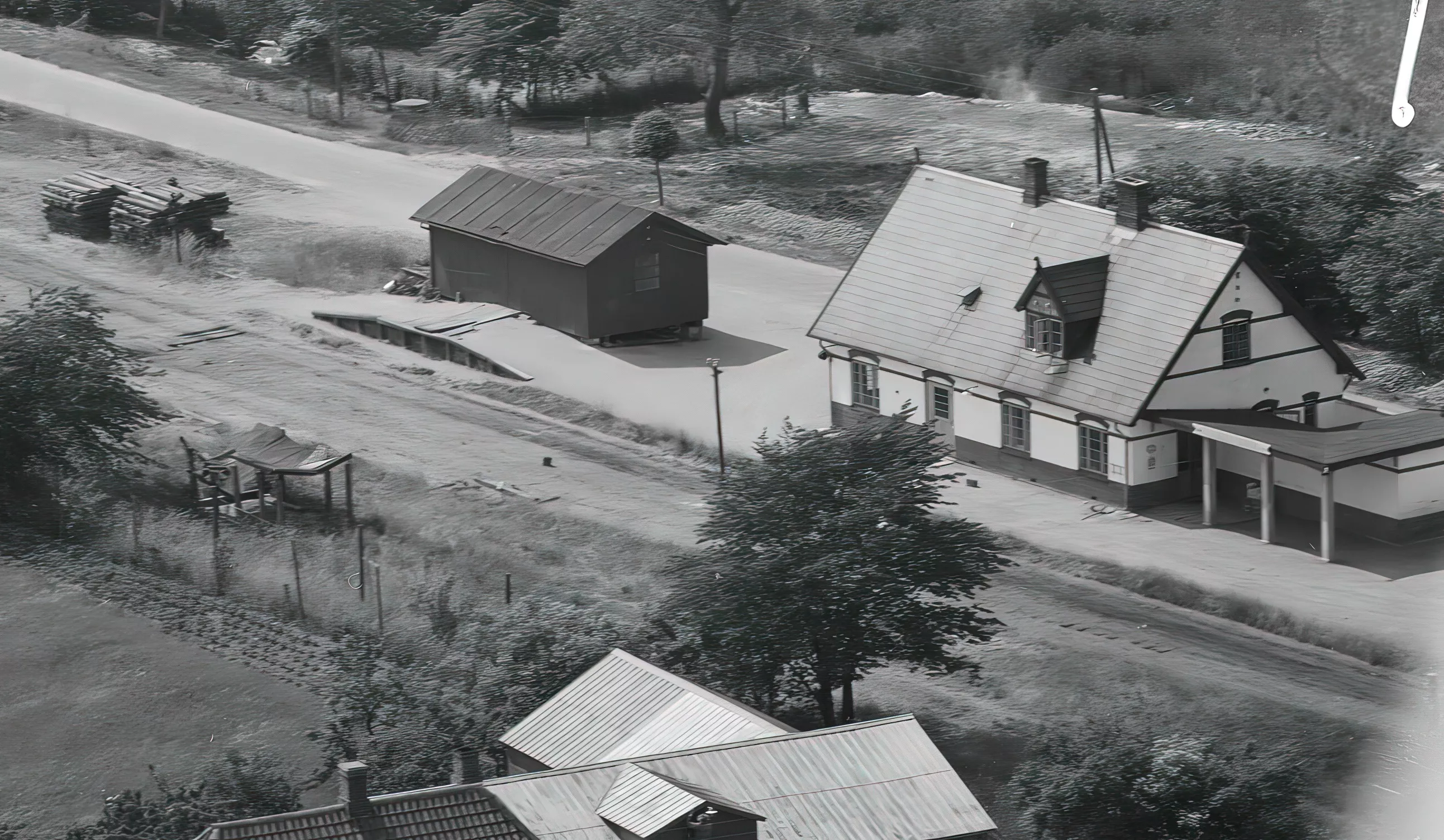 Billede af Langebæk Station. Billede af Langebæk Station.