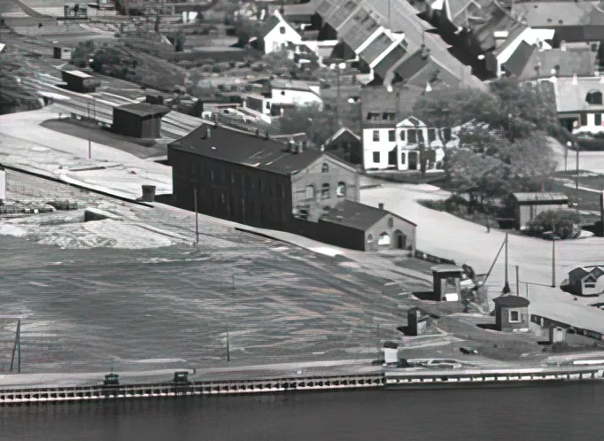 Billede af Masnedsund Station. Billede af Masnedsund Station.