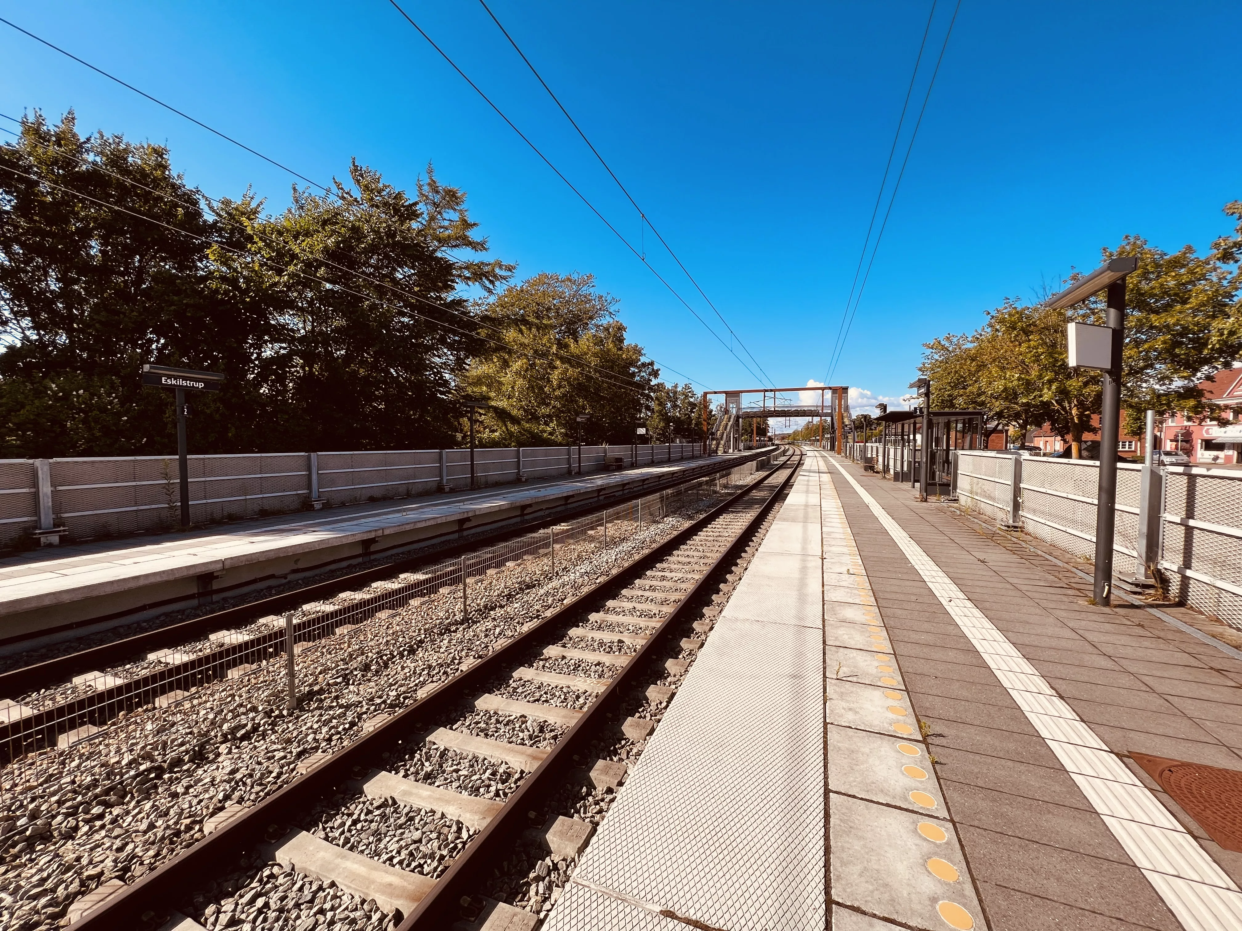 Billede af Eskilstrup Trinbræt. Billede af Eskilstrup Trinbræt.