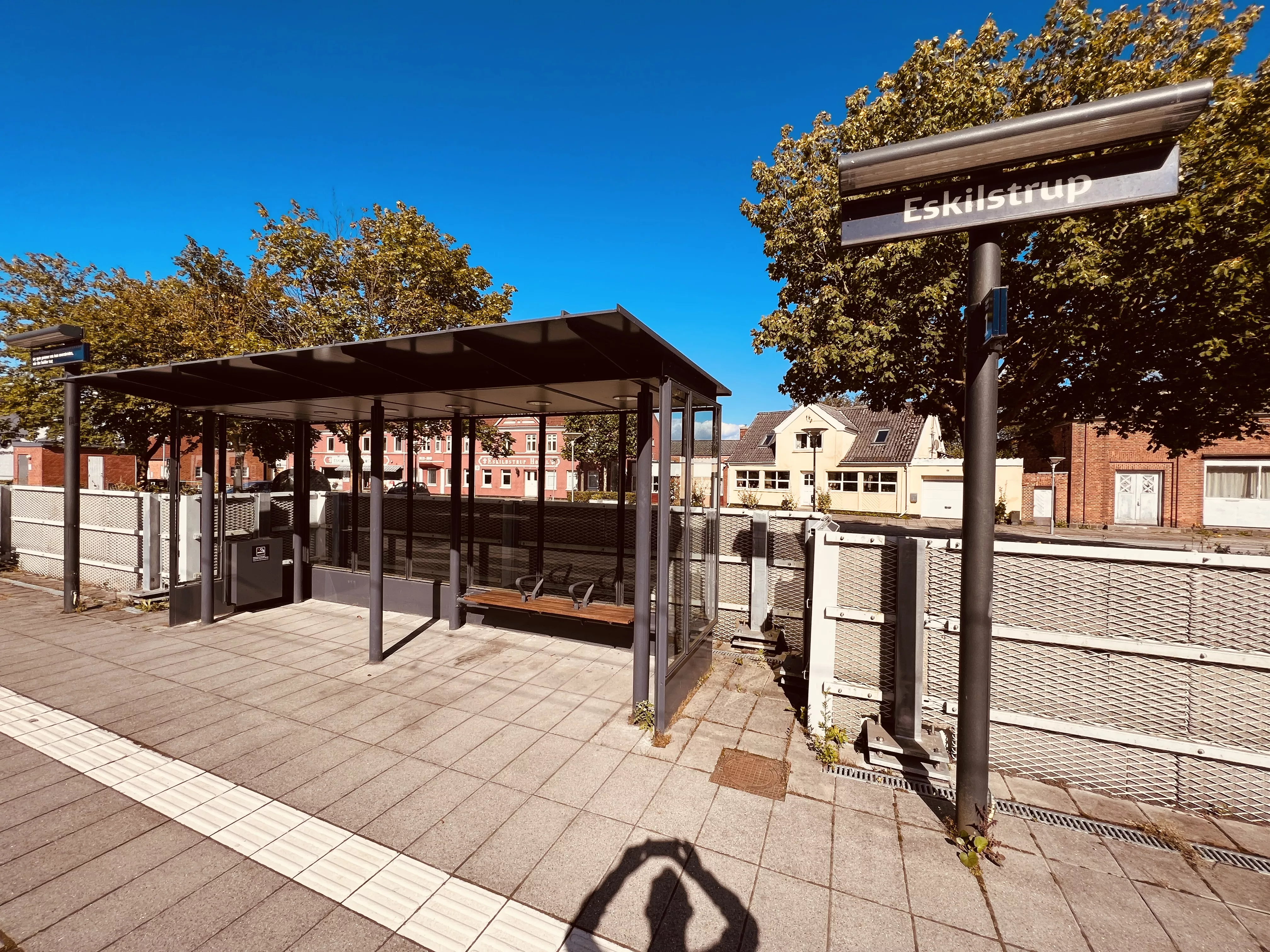 Billede af Eskilstrup Trinbræt. Billede af Eskilstrup Trinbræt.