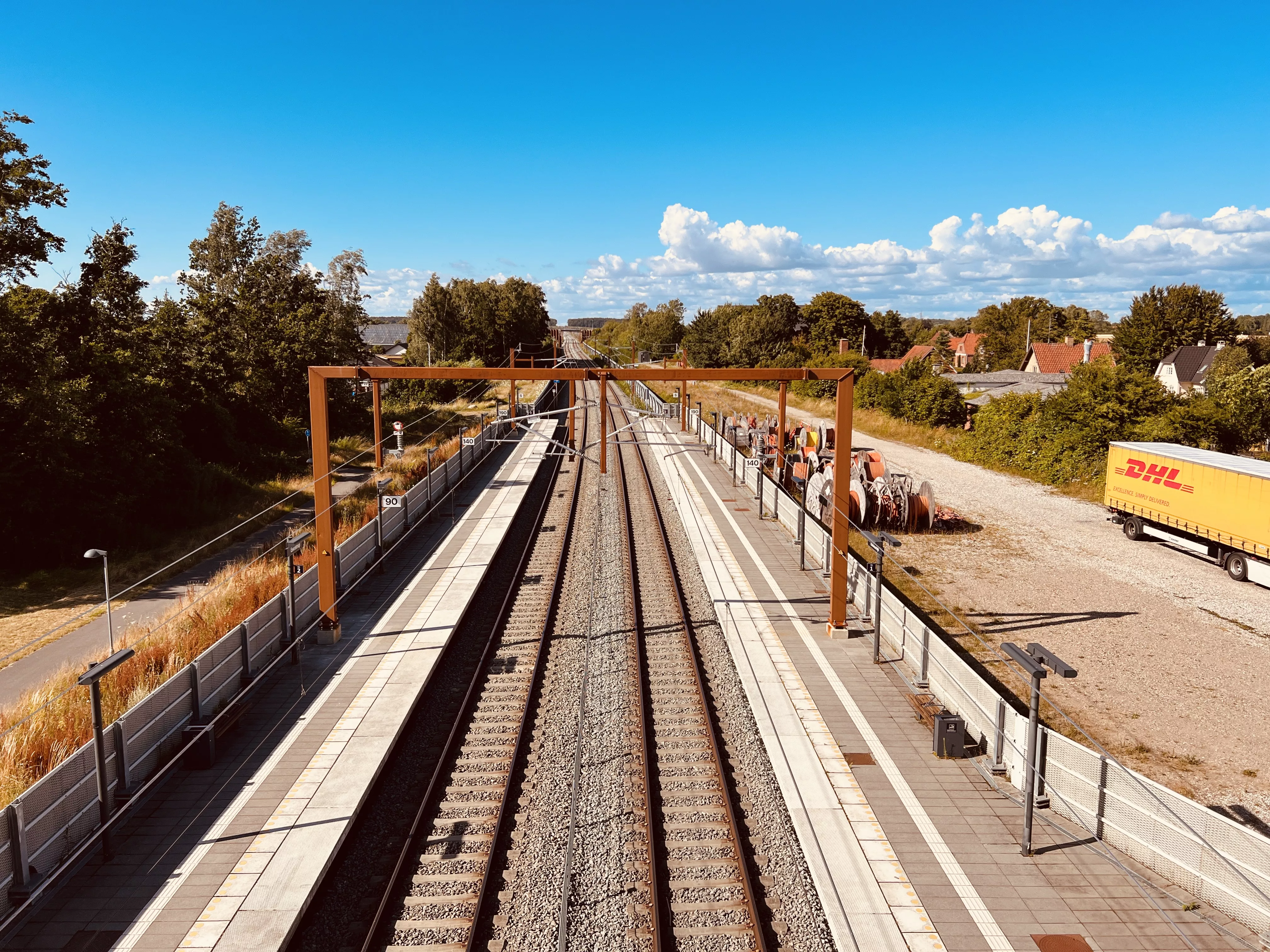 Billede af Eskilstrup Trinbræt. Billede af Eskilstrup Trinbræt.