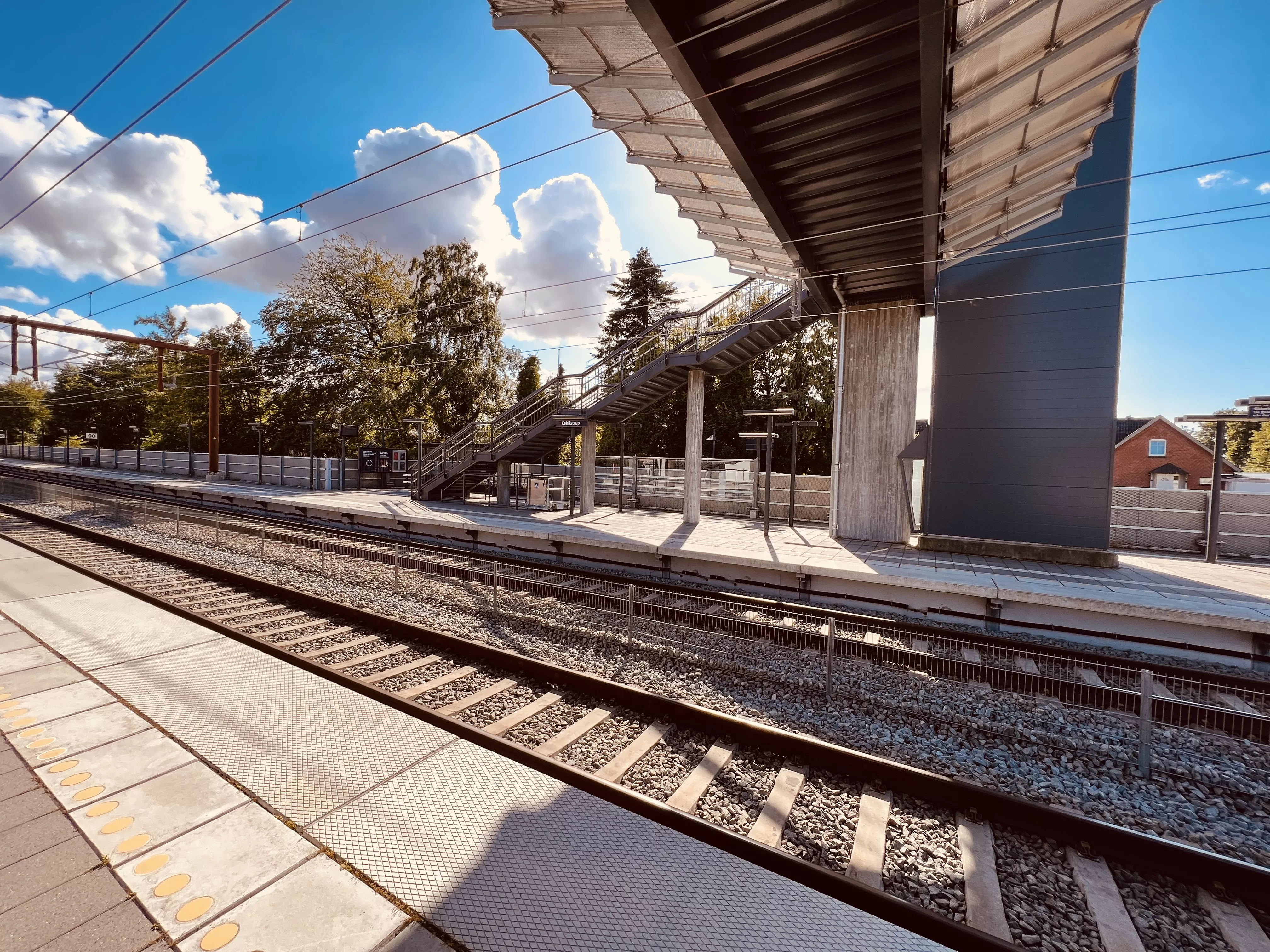 Billede af Eskilstrup Trinbræt. Billede af Eskilstrup Trinbræt.
