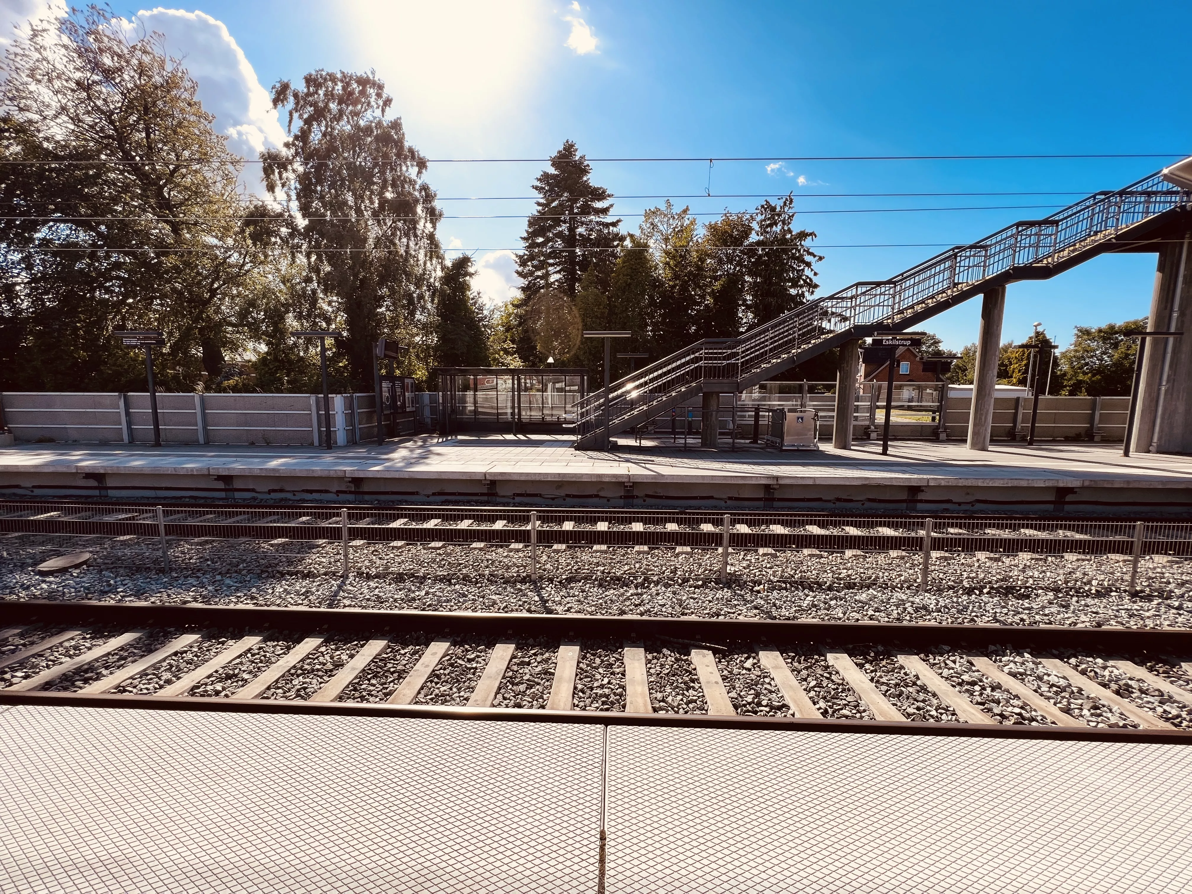 Billede af Eskilstrup Trinbræt. Billede af Eskilstrup Trinbræt.