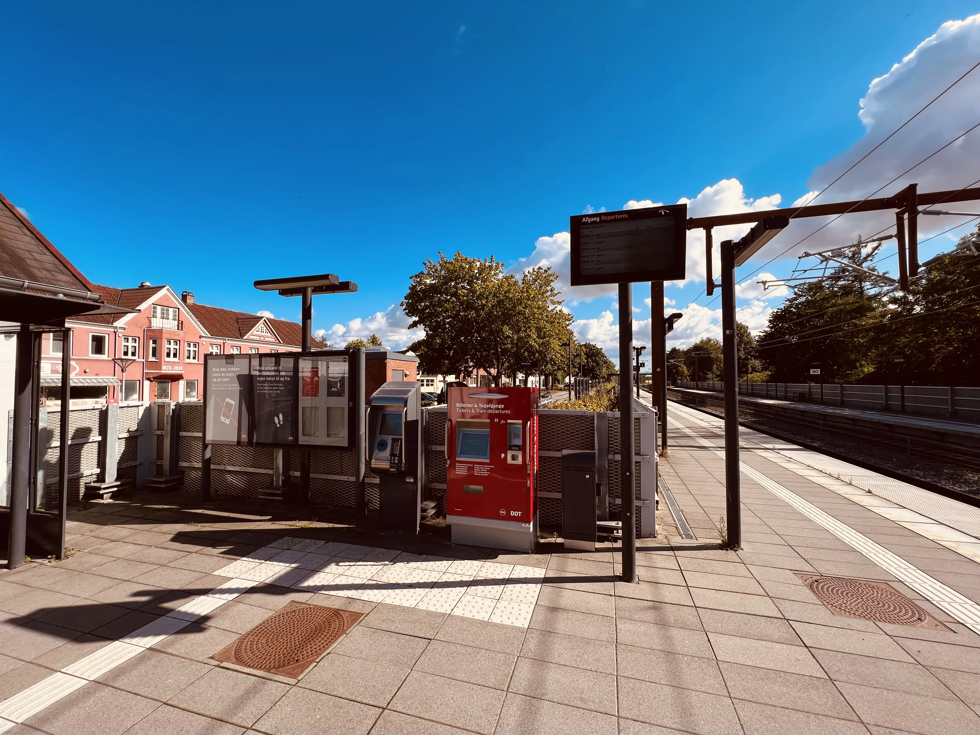 Billede af Eskilstrup Trinbræt. Billede af Eskilstrup Trinbræt.
