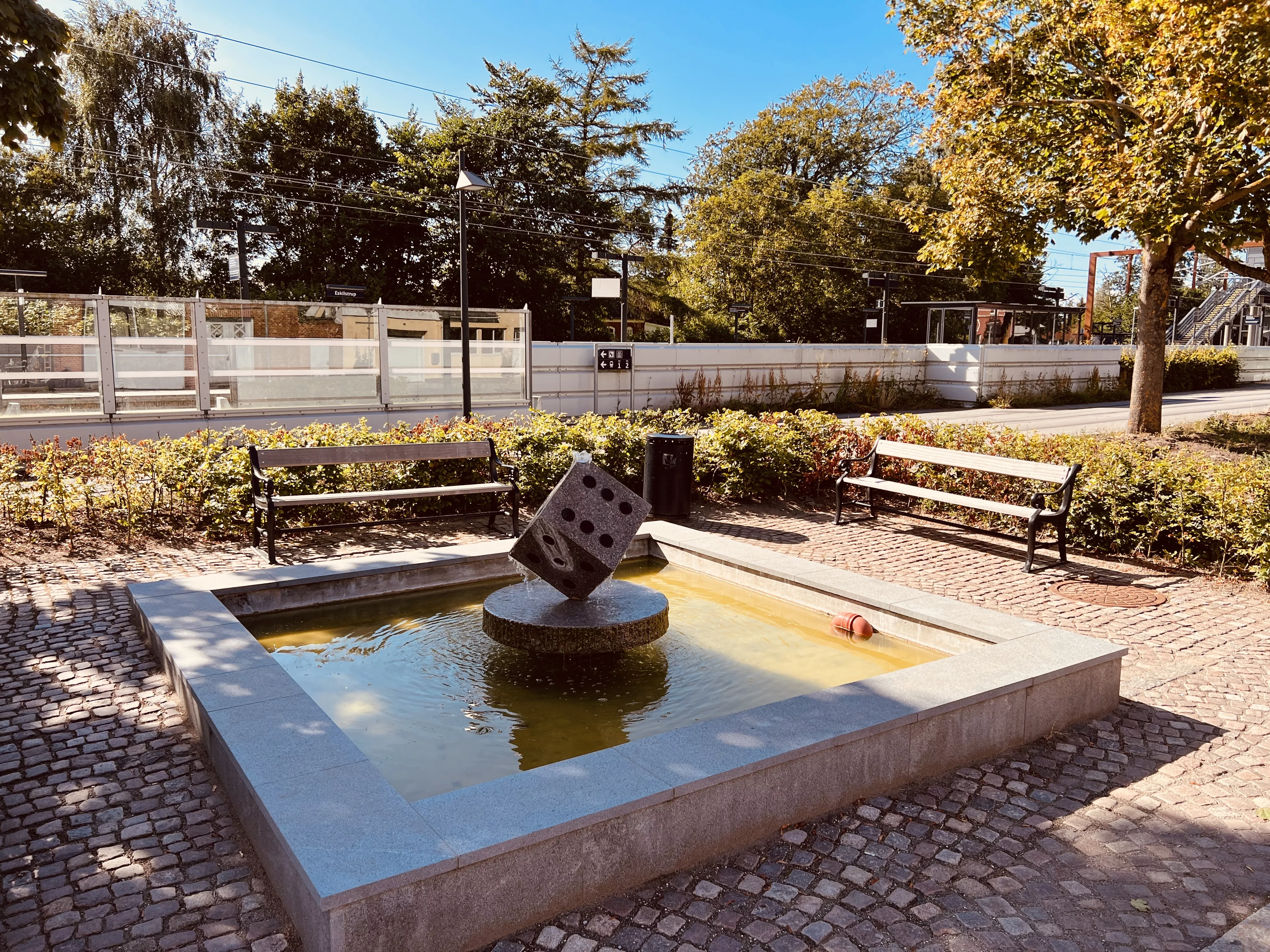 Billede af Eskilstrup Trinbræt. Billede af Eskilstrup Trinbræt.