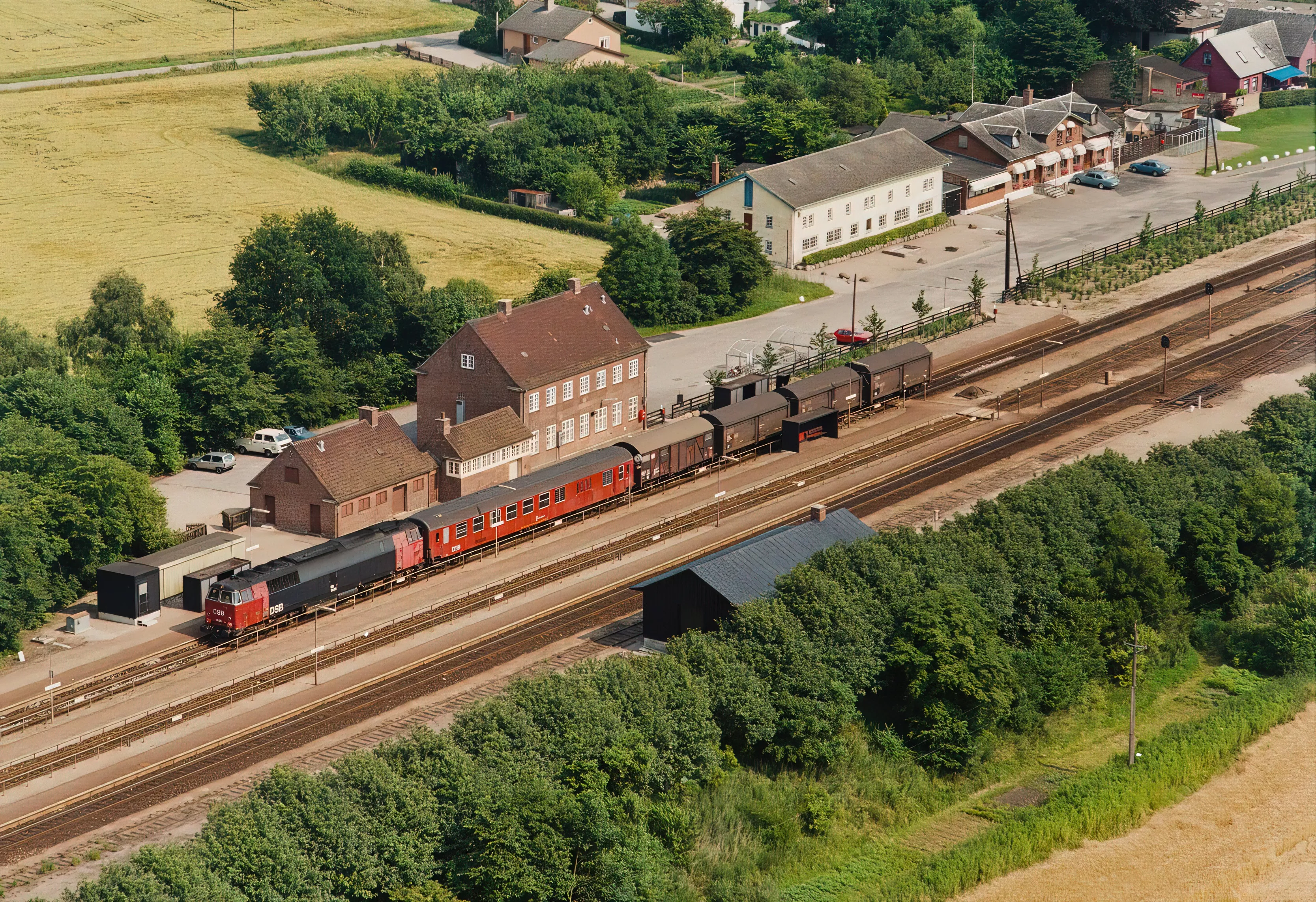 Billede af Lundby Station.